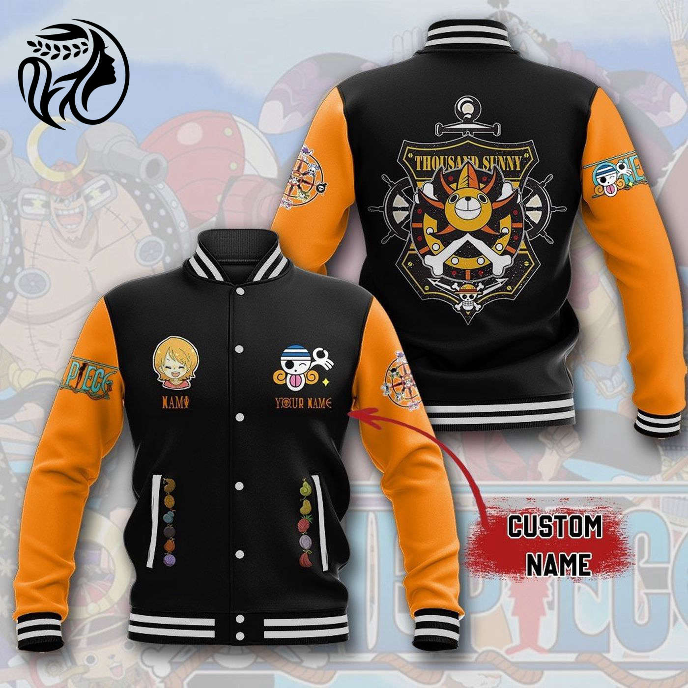 Nami One Piece New Premium Baseball Jacket Gift For Fan