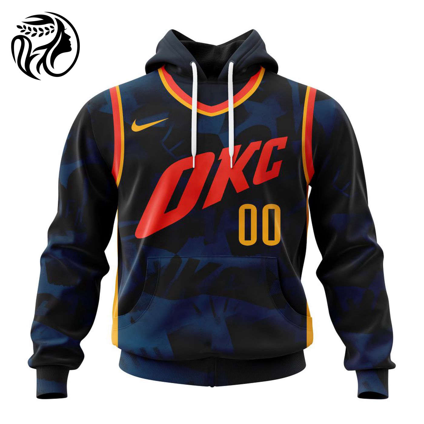 NBA Oklahoma City Thunder Personalized City Edition 2024 Kits 3d Printed Hoodie 3d Printed Hoodie