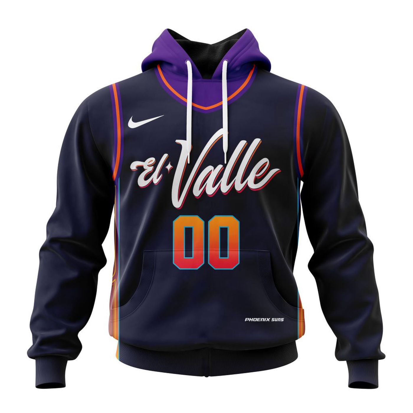 NBA Phoenix Suns Personalized City Edition 2024 Kits 3d Printed Hoodie 3d Printed Hoodie