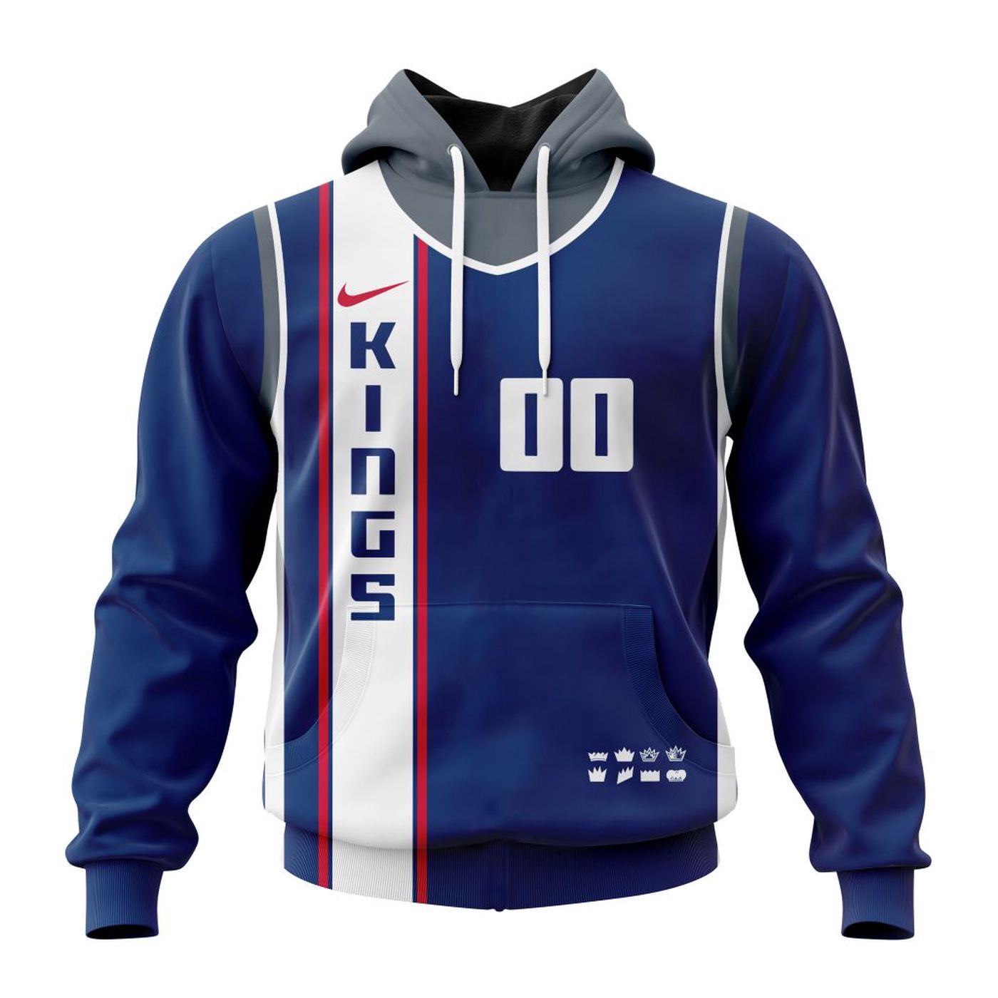 NBA Sacramento Kings Personalized City Edition 2024 Kits 3d Printed Hoodie 3d Printed Hoodie