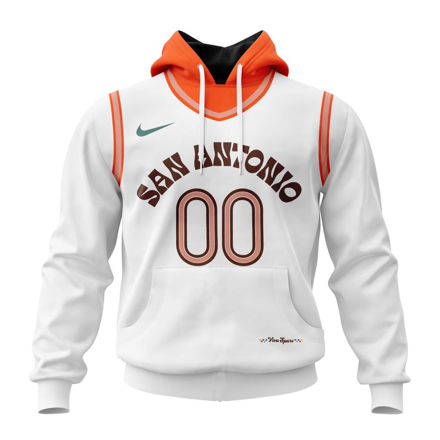 NBA San Antonio Spurs Personalized City Edition 2024 Kits 3d Printed Hoodie 3d Printed Hoodie