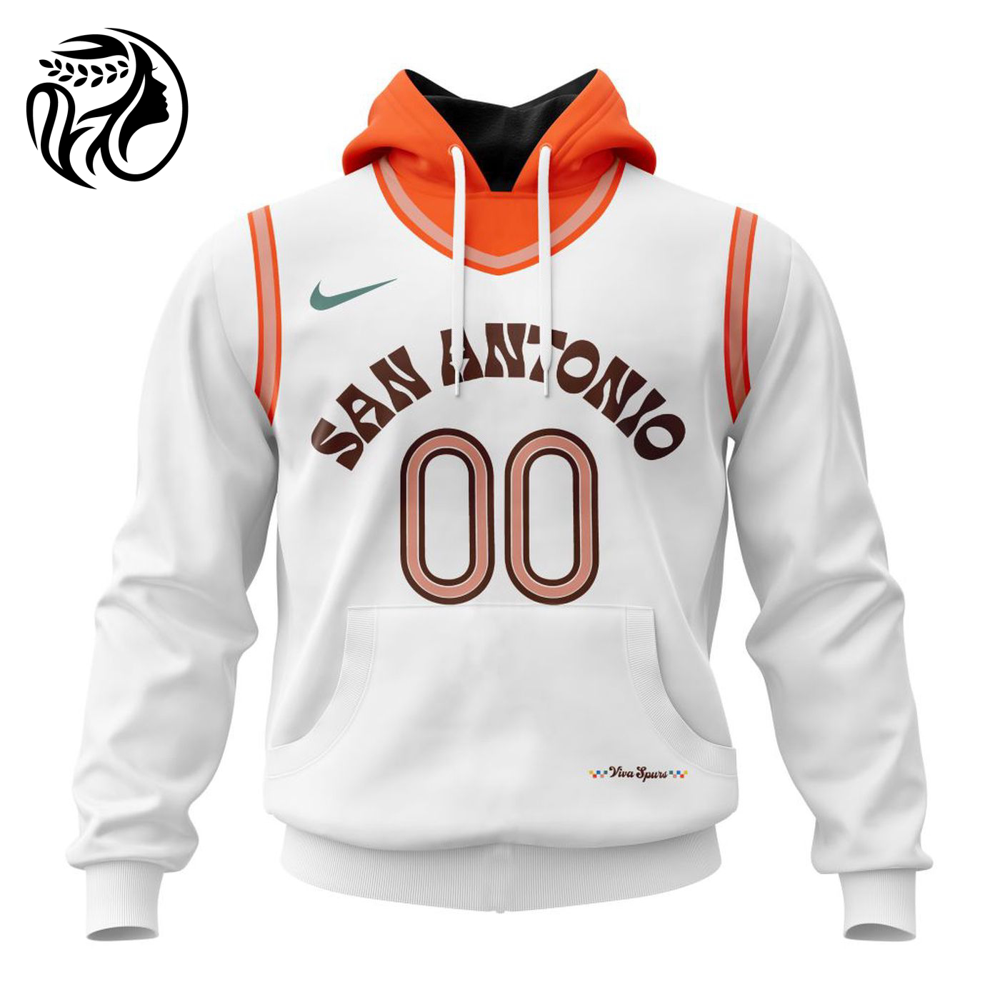 NBA San Antonio Spurs Personalized City Edition 2024 Kits 3d Printed Hoodie 3d Printed Hoodie