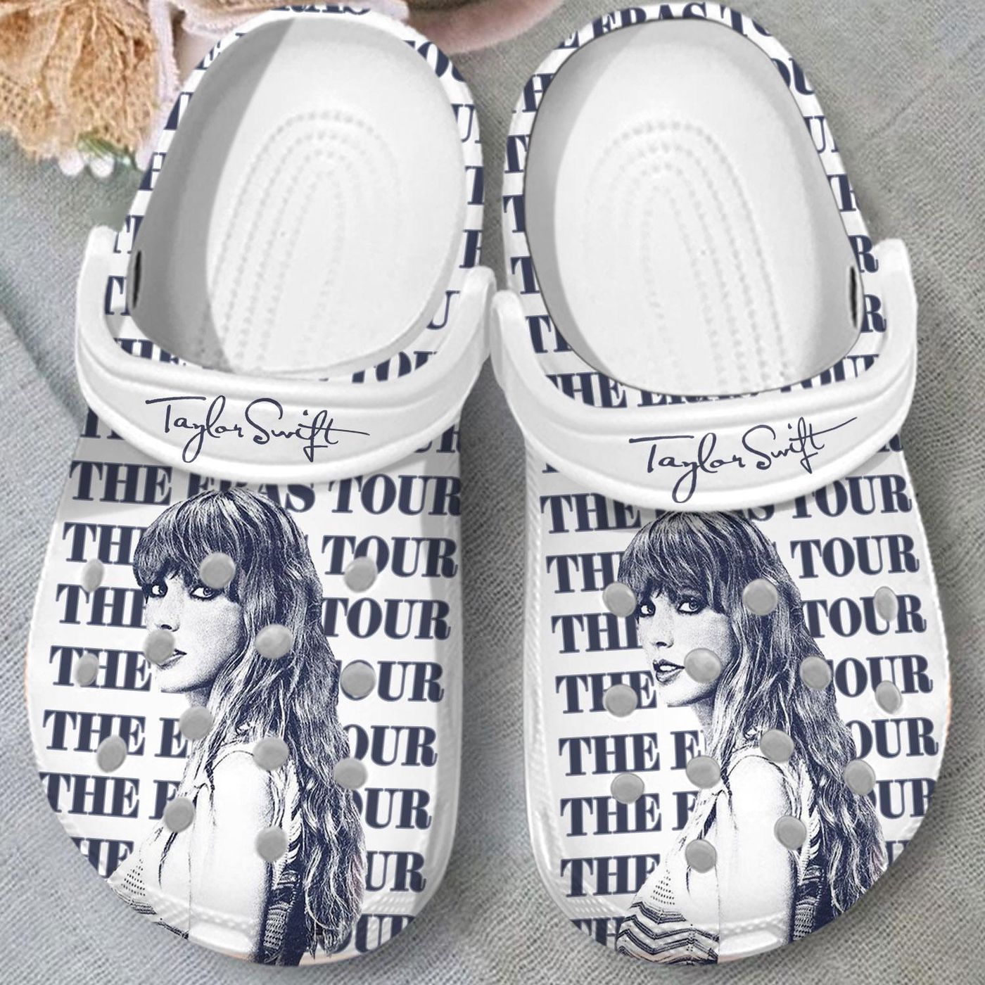 Discover Taylor Swift s White Clogs: The Eras Tour New Design Discover Taylor Swift s White Clogs: The Eras Tour New Design