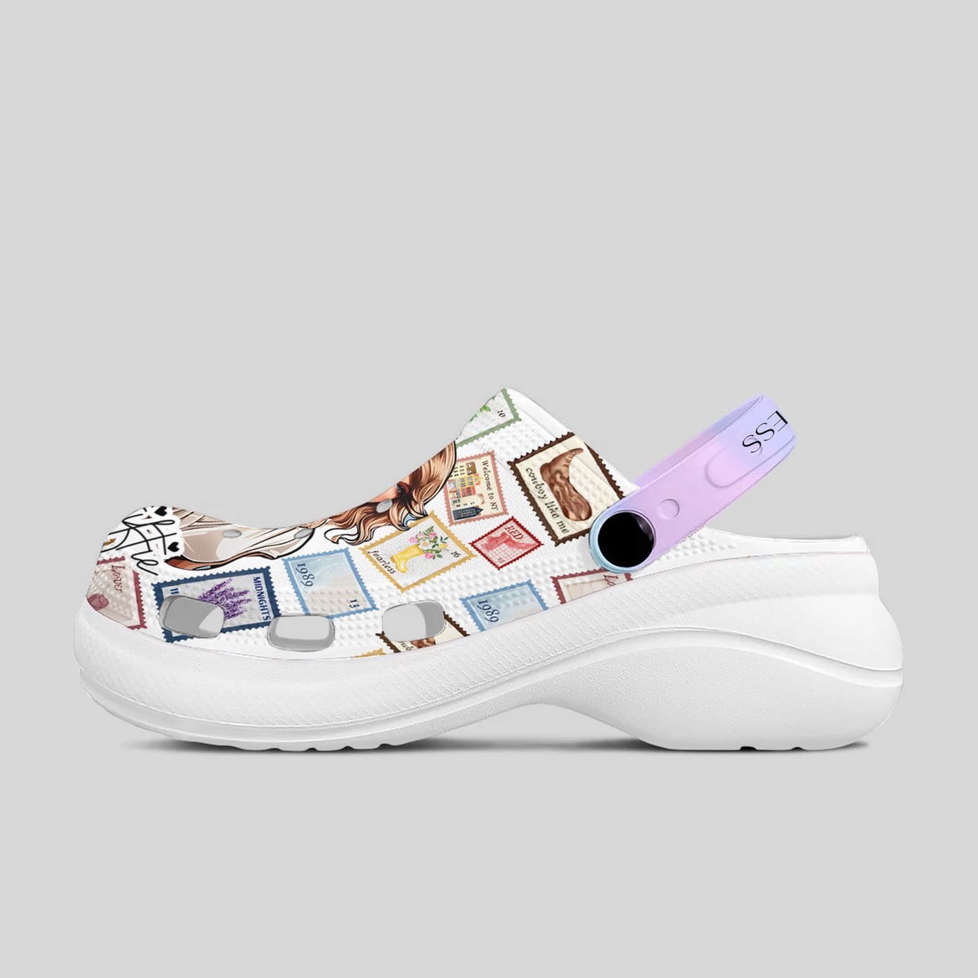 Step Out in Style with New Design Taylor Swift White High-Sole Clogs – Elevate Your Look! Step Out in Style with New Design Taylor Swift White High-Sole Clogs – Elevate Your Look!
