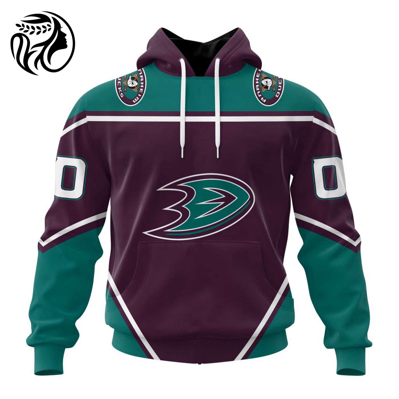 NHL Anaheim Ducks Personalized Alternate Concepts Kits ST2401 3d Printed Hoodie 3d Printed Hoodie