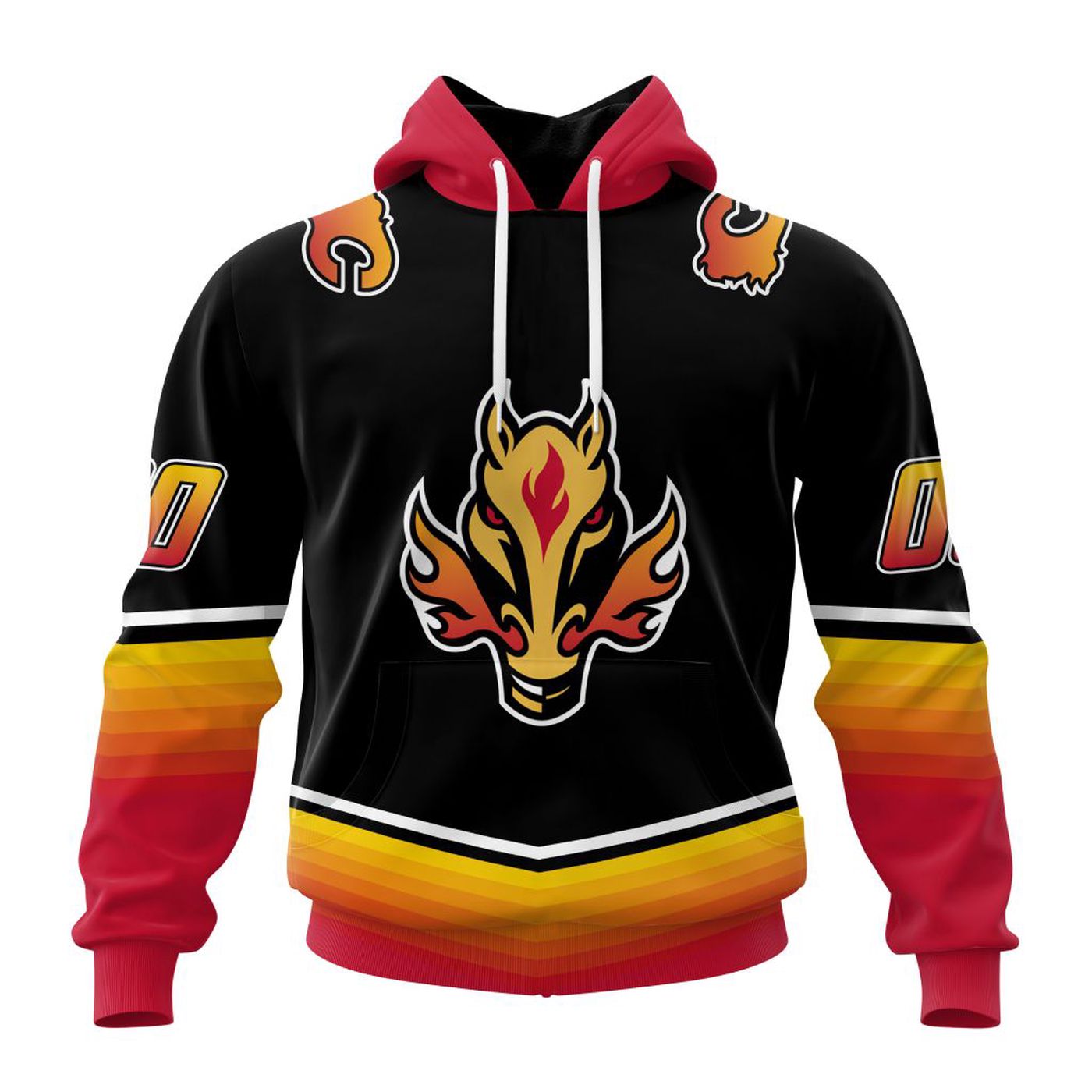 NHL Calgary Flames Personalized Alternate Concepts Kits ST2401 3d Printed Hoodie 3d Printed Hoodie
