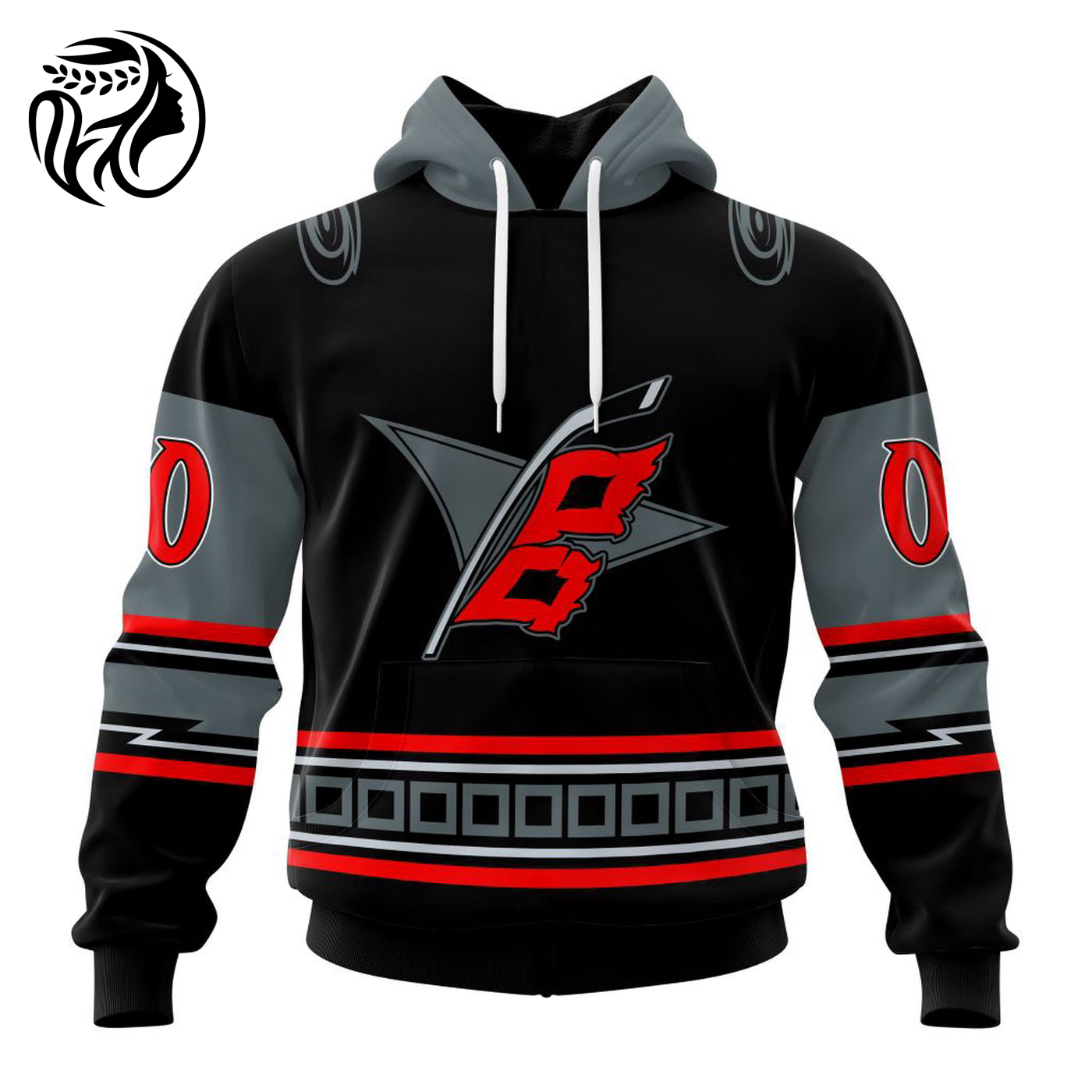 NHL Carolina Hurricanes Personalized Alternate Concepts Kits ST2401 3d Printed Hoodie 3d Printed Hoodie