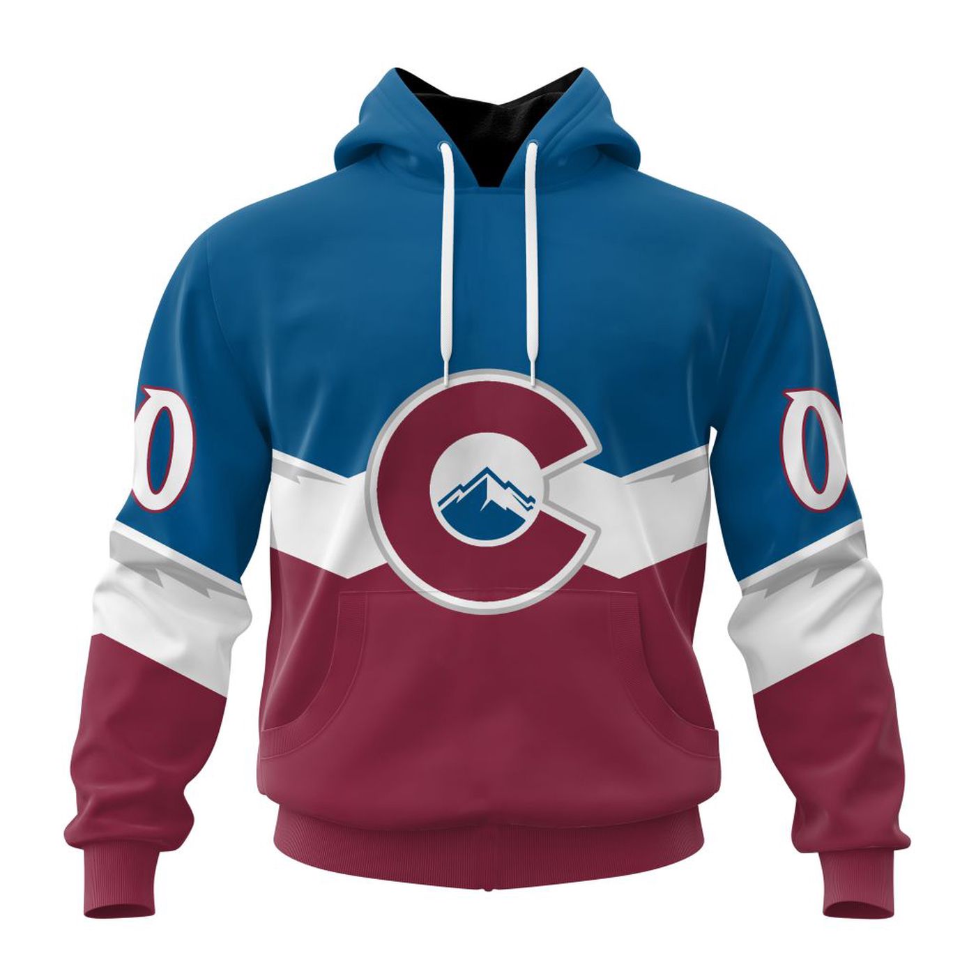 NHL Colorado Avalanche Personalized Alternate Concepts Kits ST2401 3d Printed Hoodie 3d Printed Hoodie