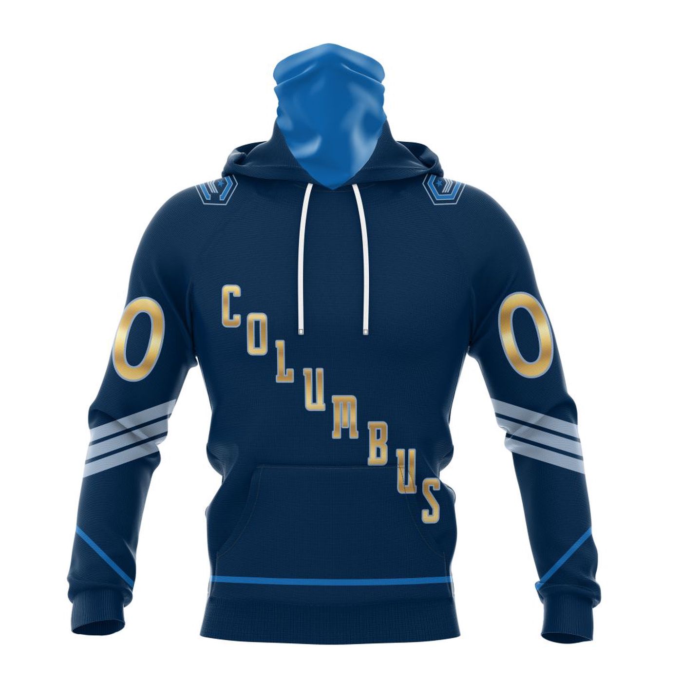 NHL Columbus Blue Jackets Personalized Alternate Concepts Kits ST2401 3d Printed Hoodie 3d Printed Hoodie