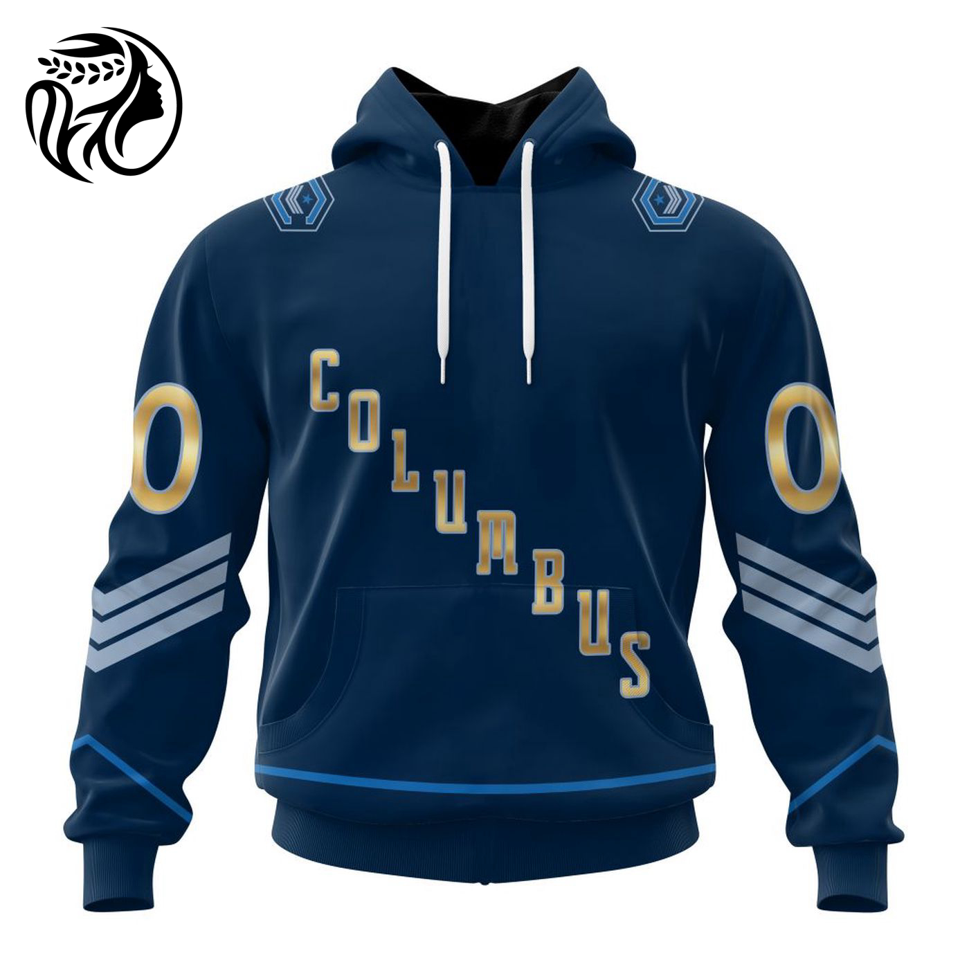 NHL Columbus Blue Jackets Personalized Alternate Concepts Kits ST2401 3d Printed Hoodie 3d Printed Hoodie