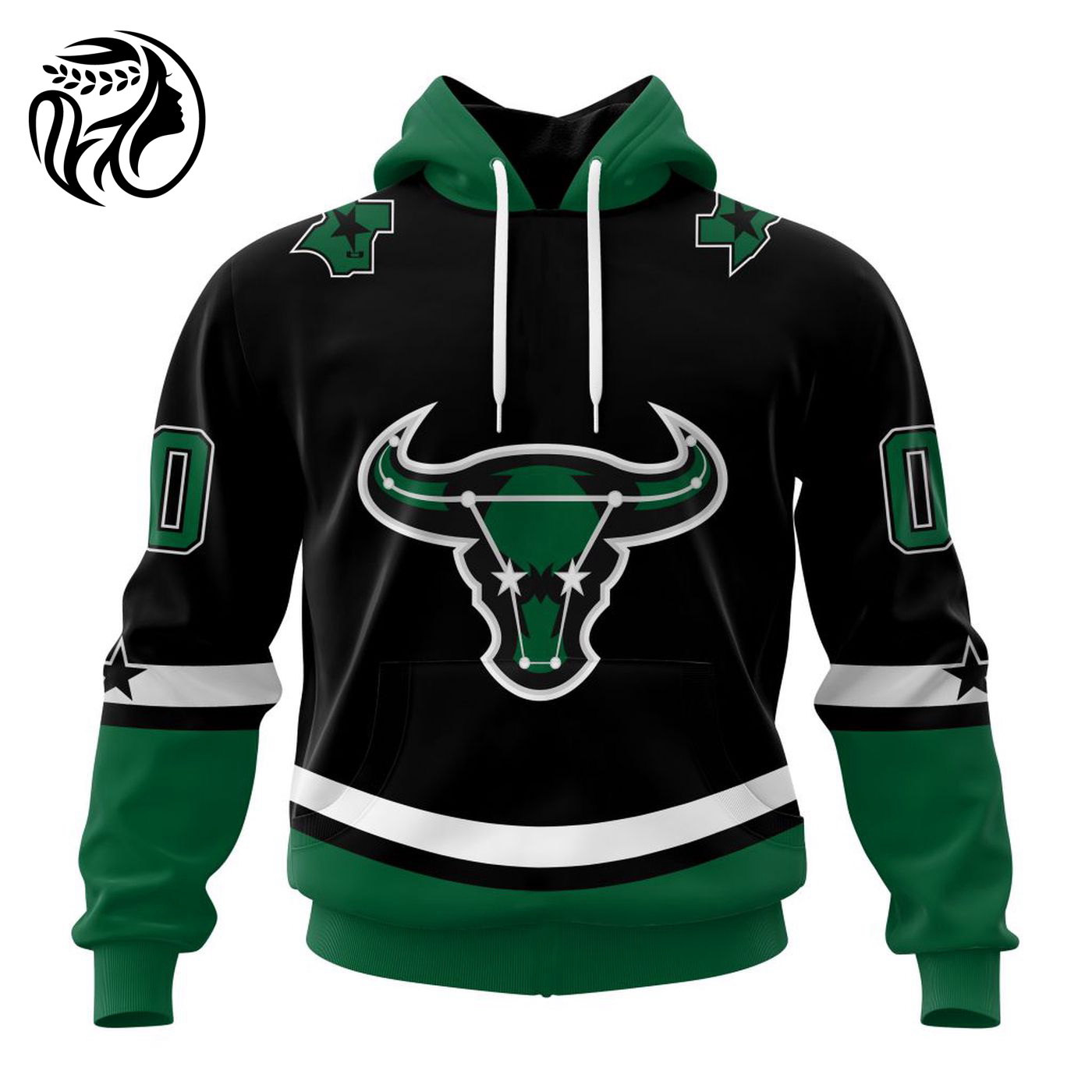 NHL Dallas Stars Personalized Alternate Concepts Kits ST2401 3d Printed Hoodie 3d Printed Hoodie