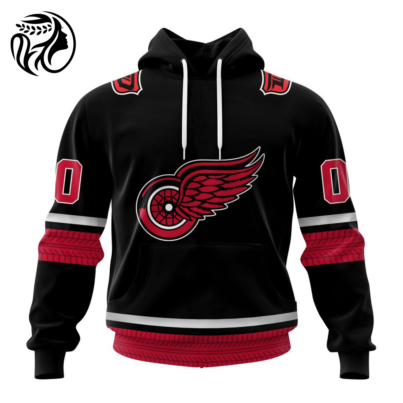 NHL Detroit Red Wings Personalized Alternate Concepts Kits ST2401 3d Printed Hoodie 3d Printed Hoodie