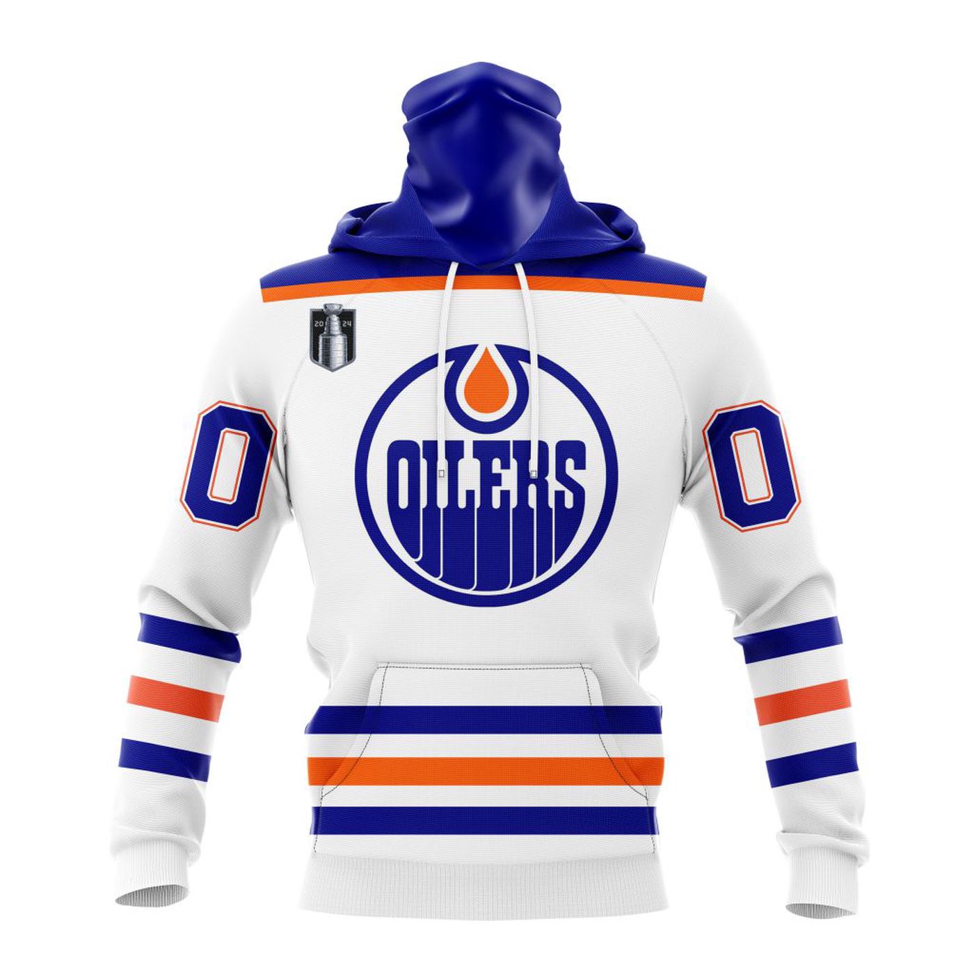 NHL Edmonton Oilers 2024 Stanley Cup Final Away Kits 3d Printed Hoodie 3d Printed Hoodie
