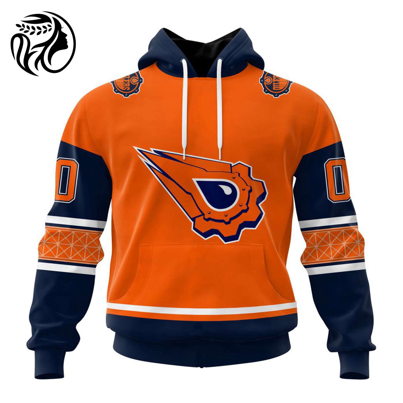 NHL Edmonton Oilers Personalized Alternate Concepts Kits ST2401 3d Printed Hoodie 3d Printed Hoodie