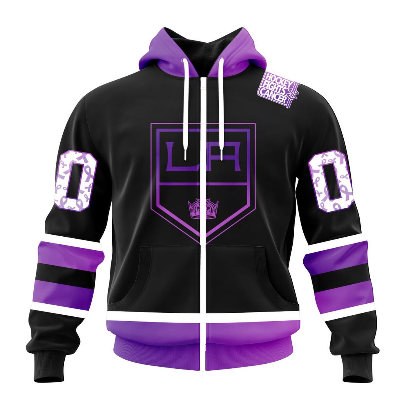 NHL Los Angeles Kings Special Black Hockey Fights Cancer Kits ST2301 3d Printed Hoodie 3d Printed Hoodie NHL Los Angeles Kings Special Black Hockey Fights Cancer Kits ST2301 3d Printed Hoodie 3d Printed Hoodie