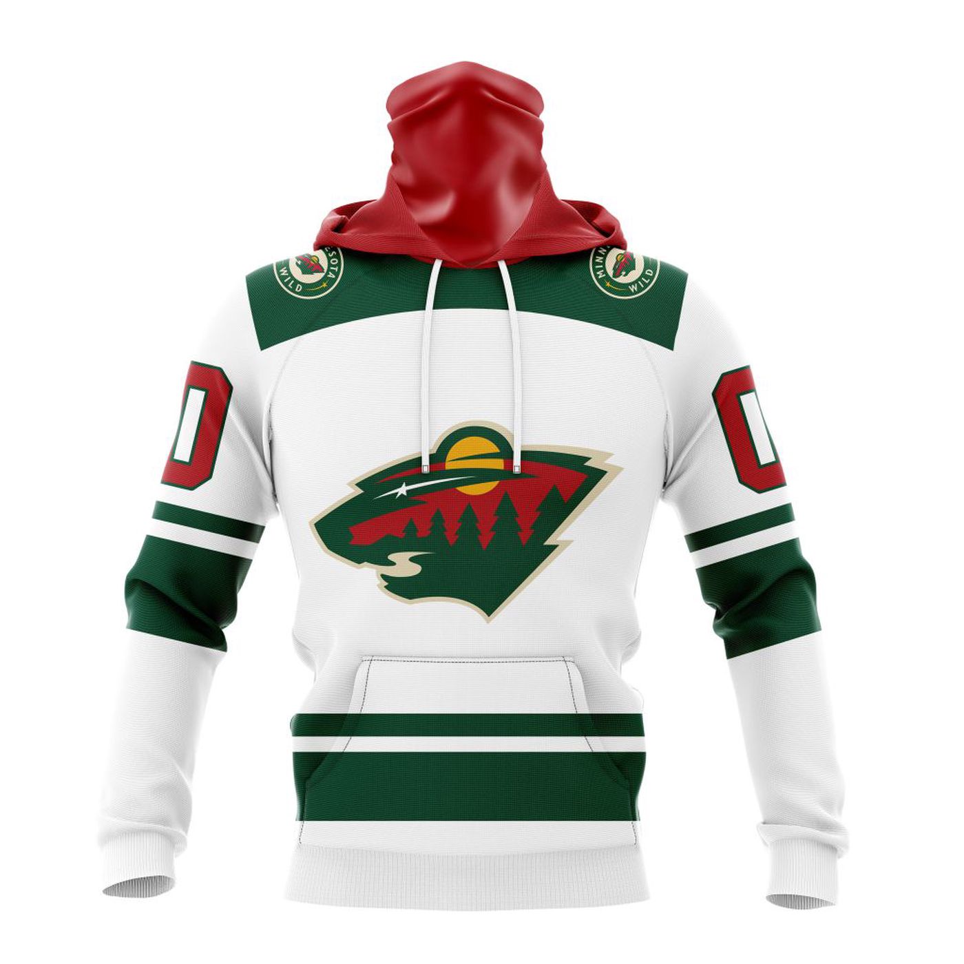 NHL Minnesota Wild 2023 Away Kits 3d Printed Hoodie 3d Printed Hoodie
