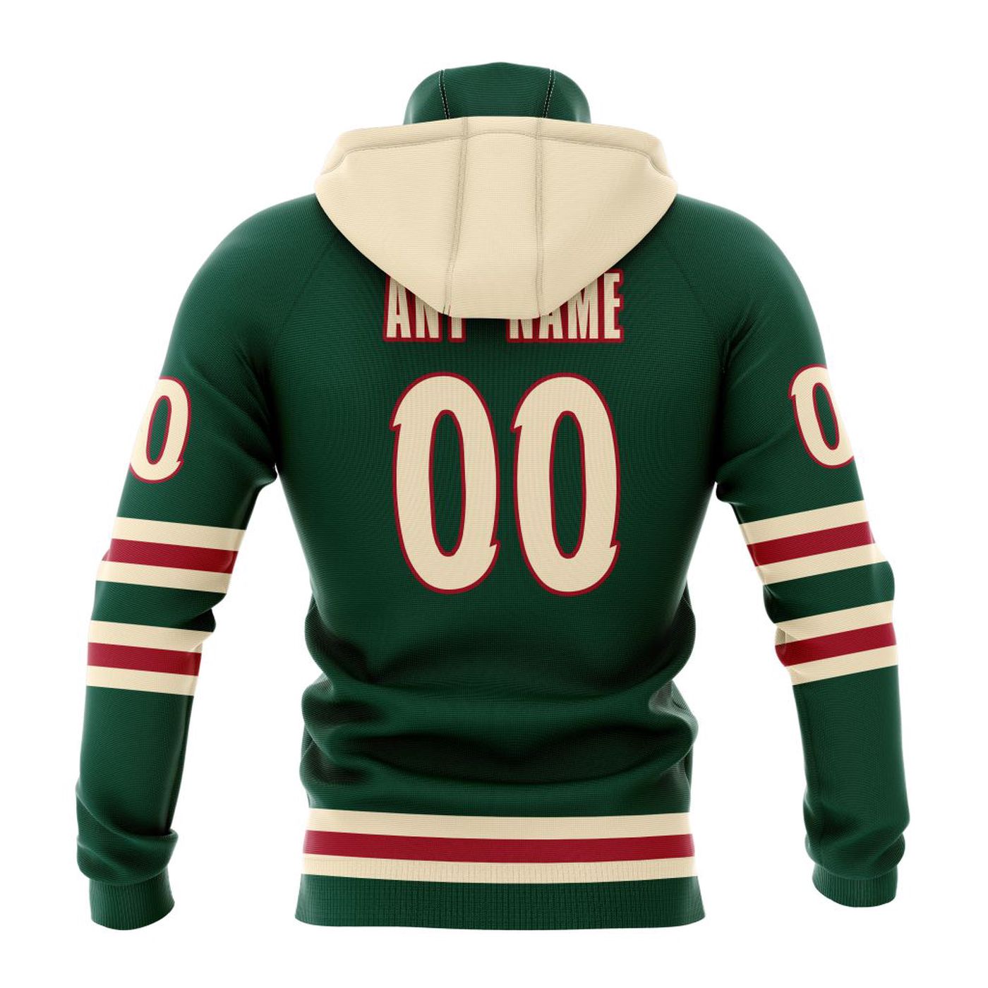 NHL Minnesota Wild Personalized Alternate Concepts Kits ST2401 3d Printed Hoodie 3d Printed Hoodie