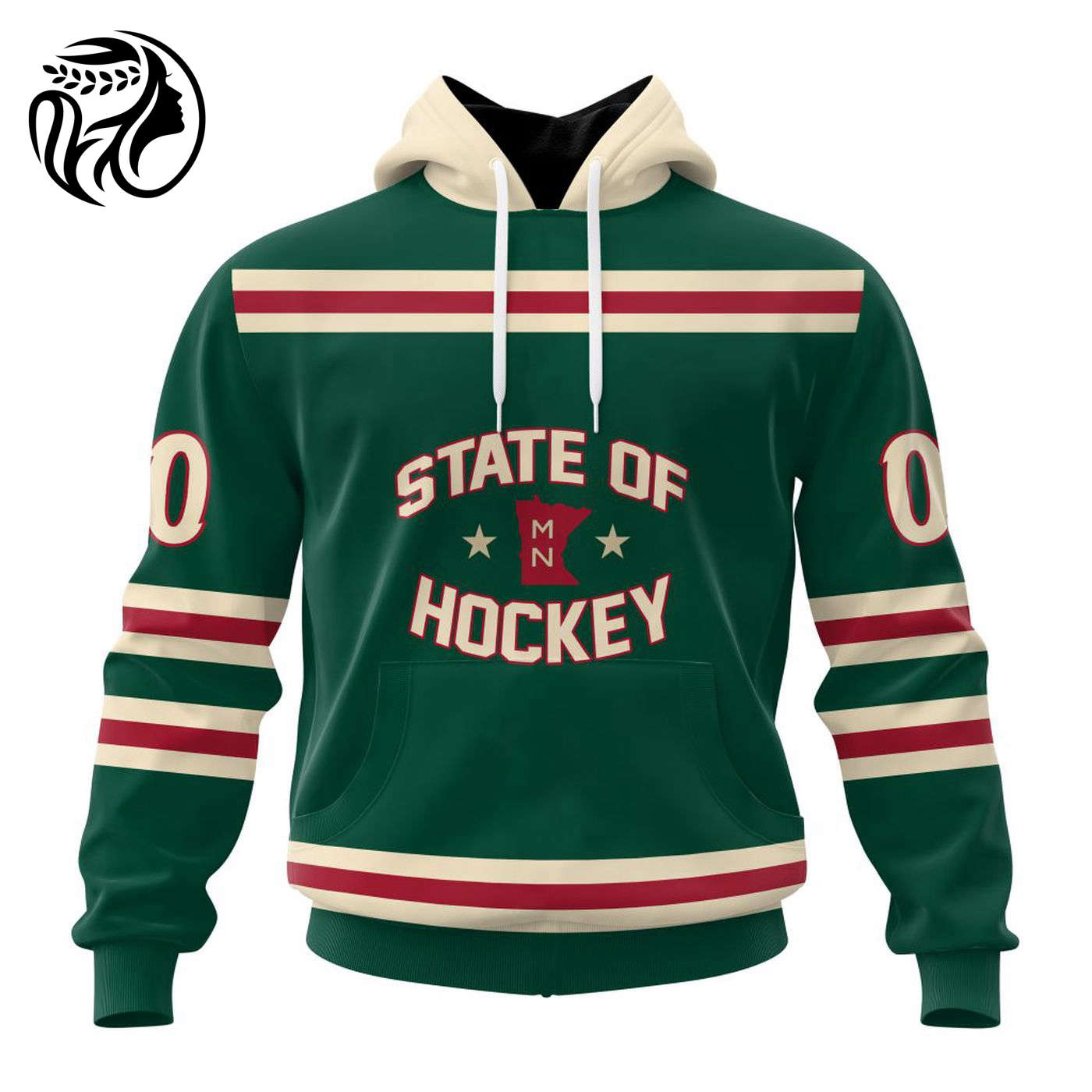 NHL Minnesota Wild Personalized Alternate Concepts Kits ST2401 3d Printed Hoodie 3d Printed Hoodie