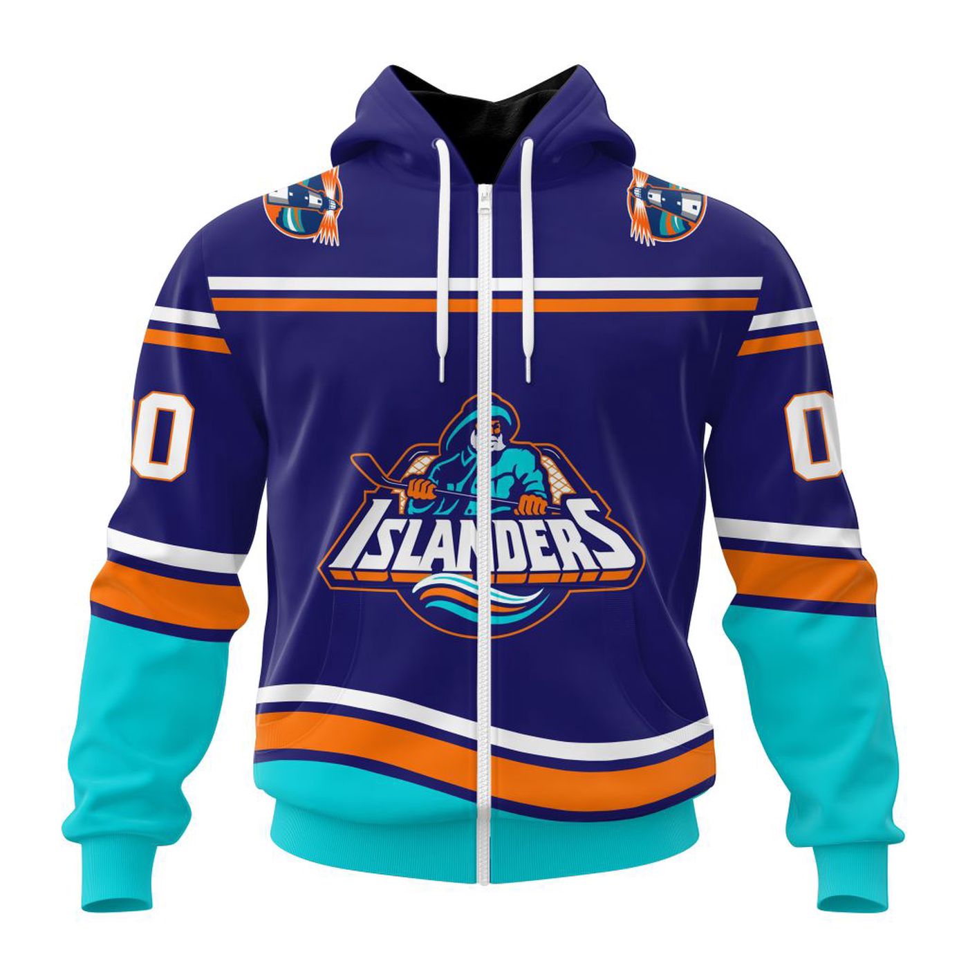 NHL New York Islanders Personalized Alternate Concepts Kits ST2401 3d Printed Hoodie 3d Printed Hoodie