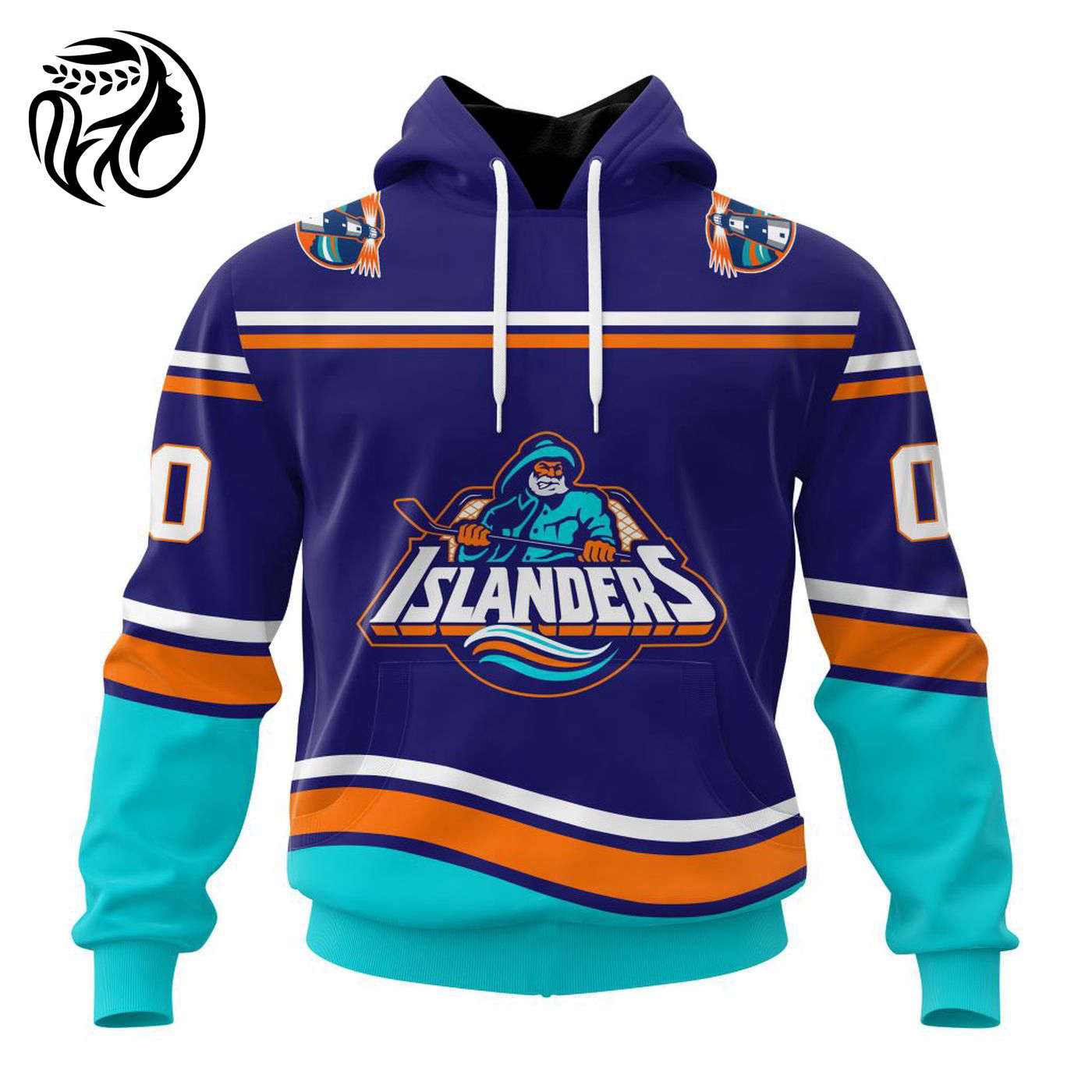 NHL New York Islanders Personalized Alternate Concepts Kits ST2401 3d Printed Hoodie 3d Printed Hoodie