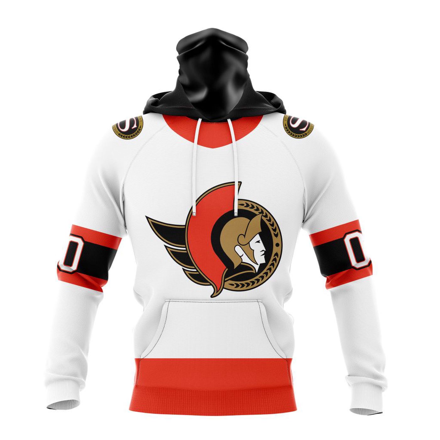 NHL Ottawa Senators Personalized 2023 Away Kits 3d Printed Hoodie 3d Printed Hoodie