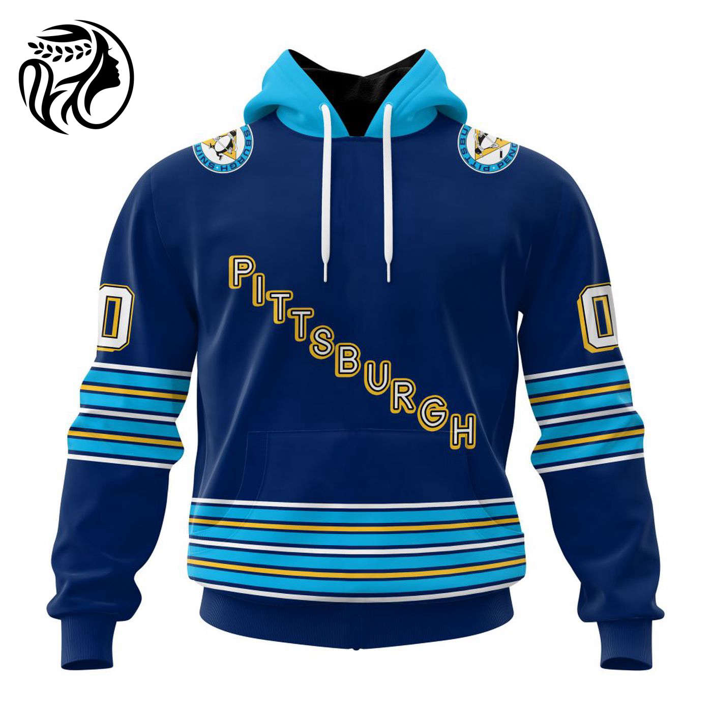 NHL Pittsburgh Penguins Personalized Alternate Concepts Kits ST2401 3d Printed Hoodie 3d Printed Hoodie