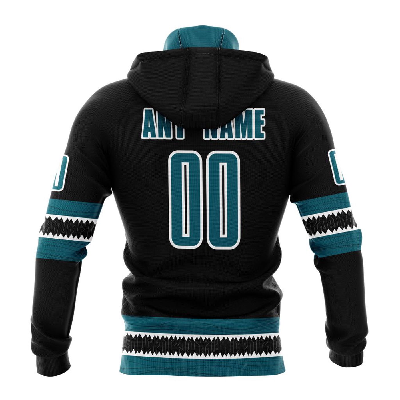 NHL San Jose Sharks Personalized Alternate Concepts Kits ST2401 3d Printed Hoodie 3d Printed Hoodie