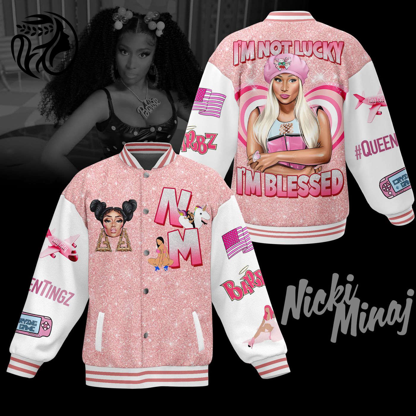Nicki Minaj New Premium Baseball Jacket Gift For Fan