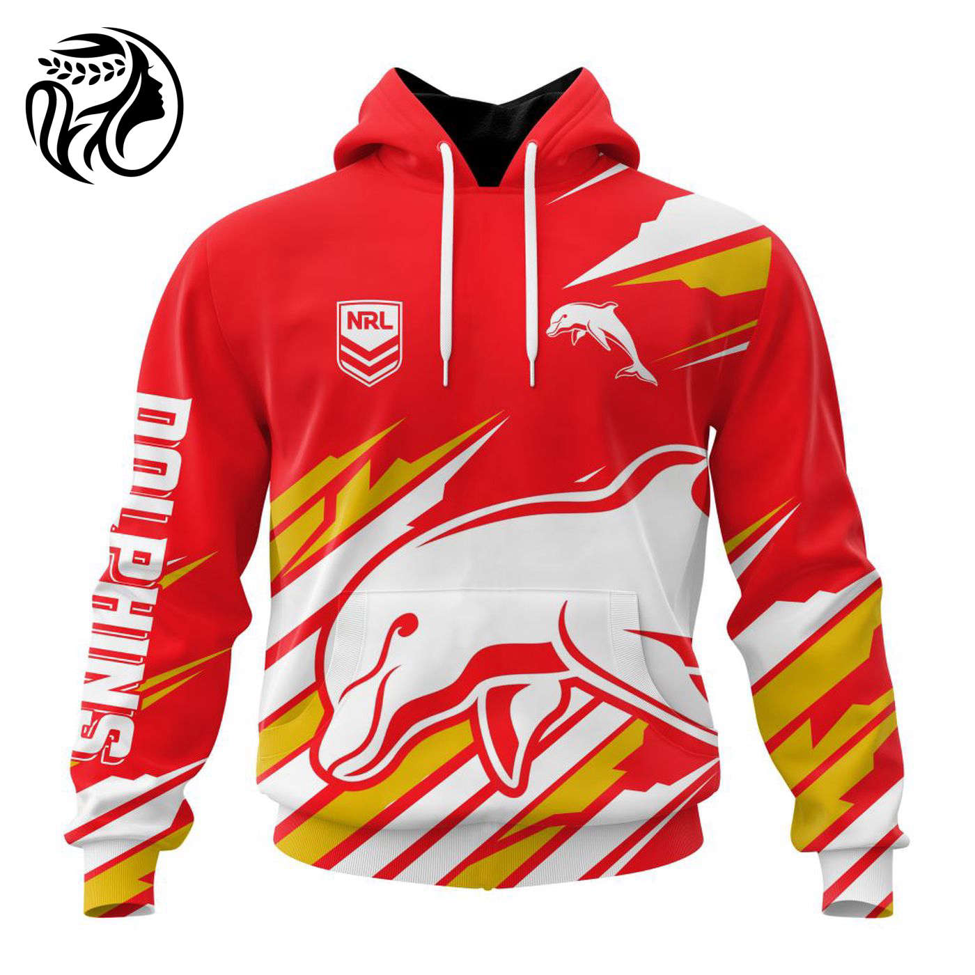 NRL Dolphins Special New Design Kits ST2401 3d Printed Hoodie 3d Printed Hoodie