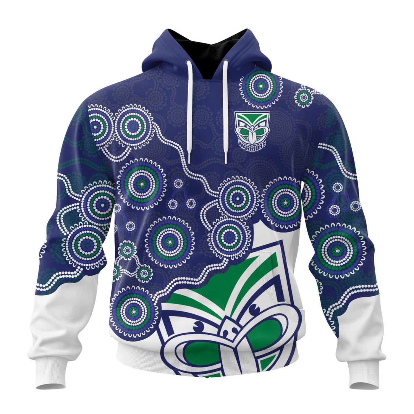 NRL New Zealand Warriors Special Indigenous Design Kits ST2403 3d Printed Hoodie 3d Printed Hoodie