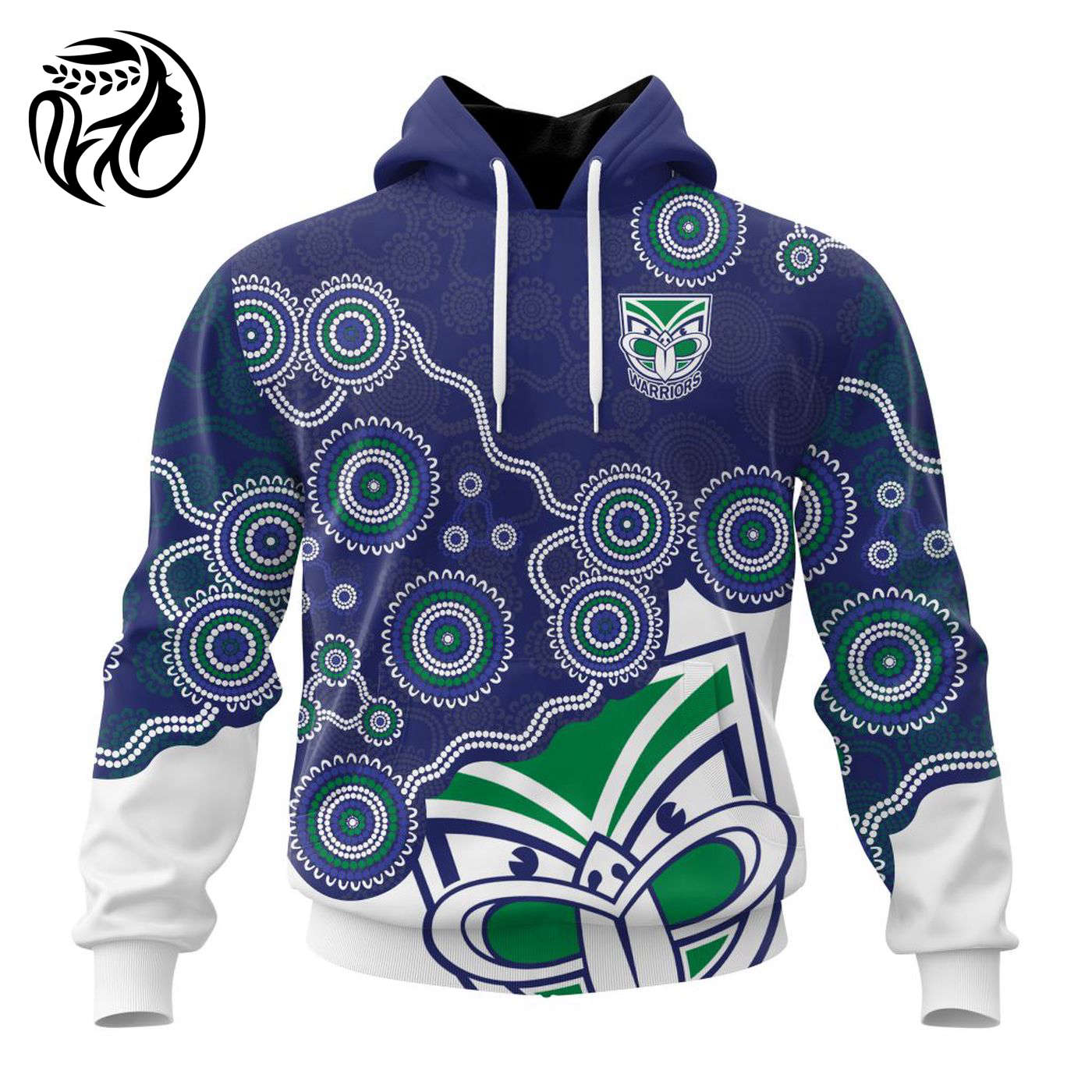 NRL New Zealand Warriors Special Indigenous Design Kits ST2403 3d Printed Hoodie 3d Printed Hoodie