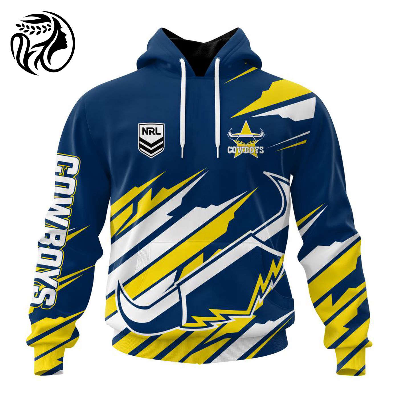 NRL North Queensland Cowboys Special New Design Kits ST2401 3d Printed Hoodie 3d Printed Hoodie