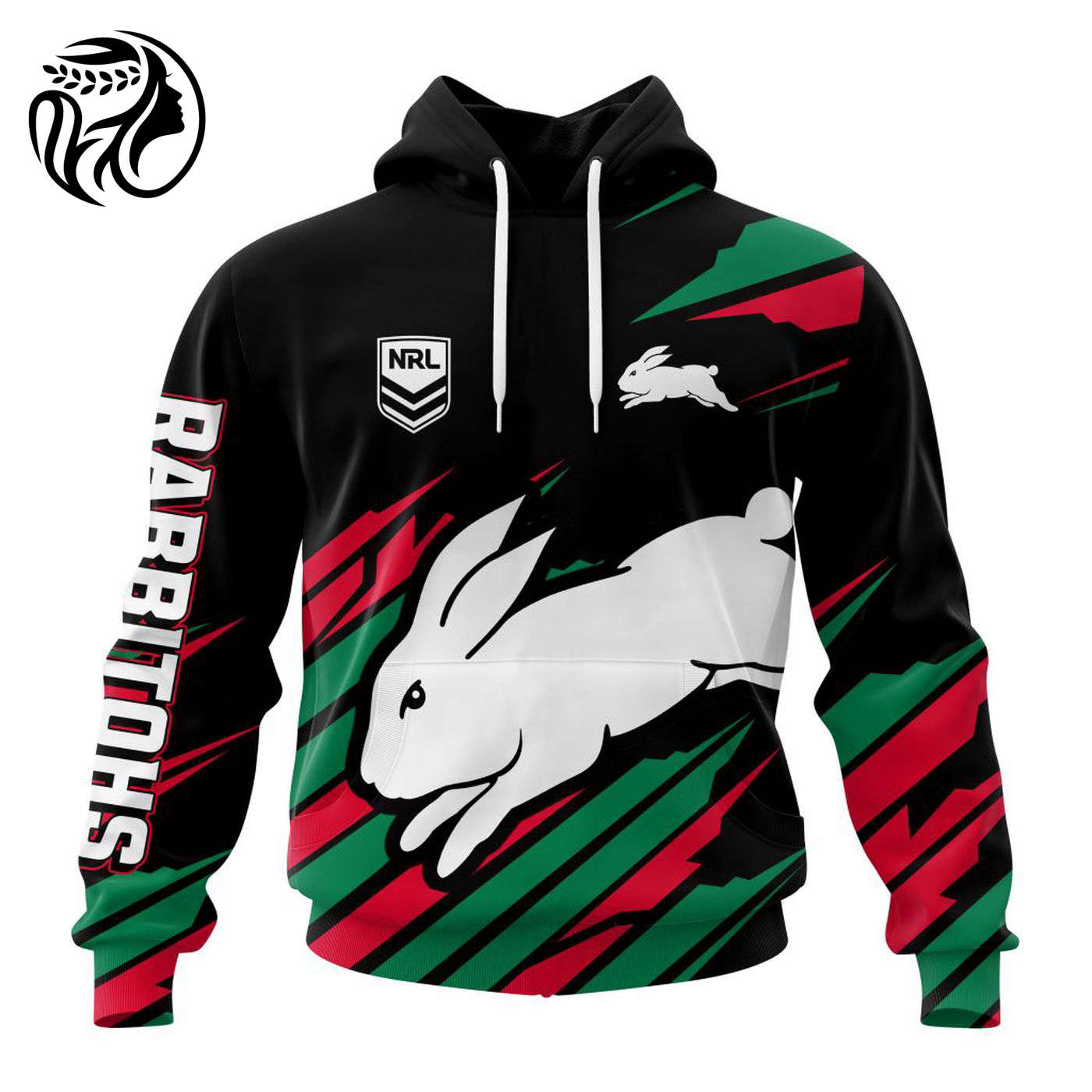 NRL South Sydney Rabbitohs Special New Design Kits ST2401 3d Printed Hoodie 3d Printed Hoodie