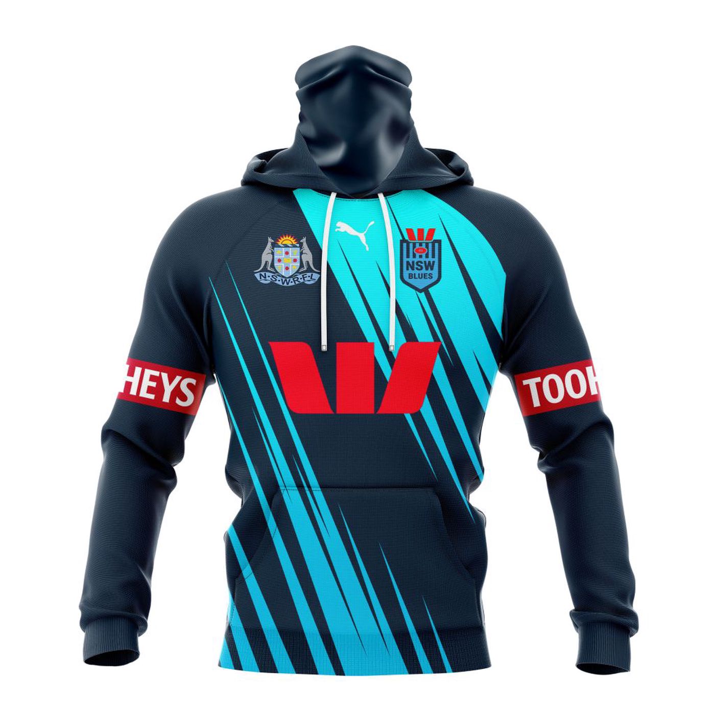 NSW Blues State Of Origin Personalized 2024 Captains Run Kits 3d Printed Hoodie 3d Printed Hoodie