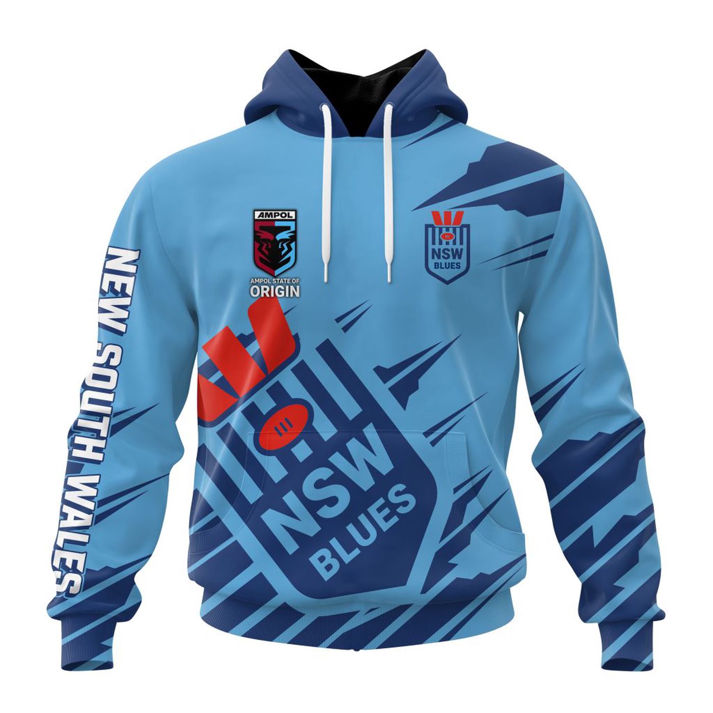 NSW Blues State Of Origin Special New Design Kits ST2401 3d Printed Hoodie 3d Printed Hoodie