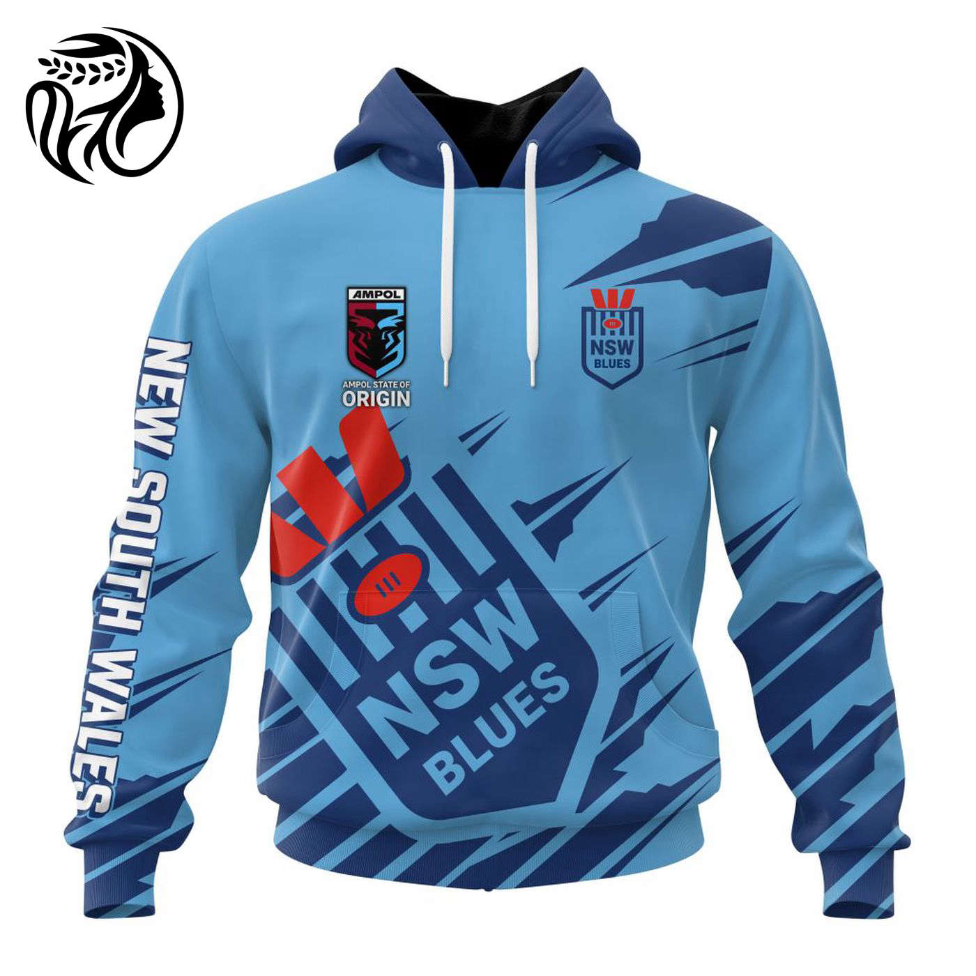 NSW Blues State Of Origin Special New Design Kits ST2401 3d Printed Hoodie 3d Printed Hoodie