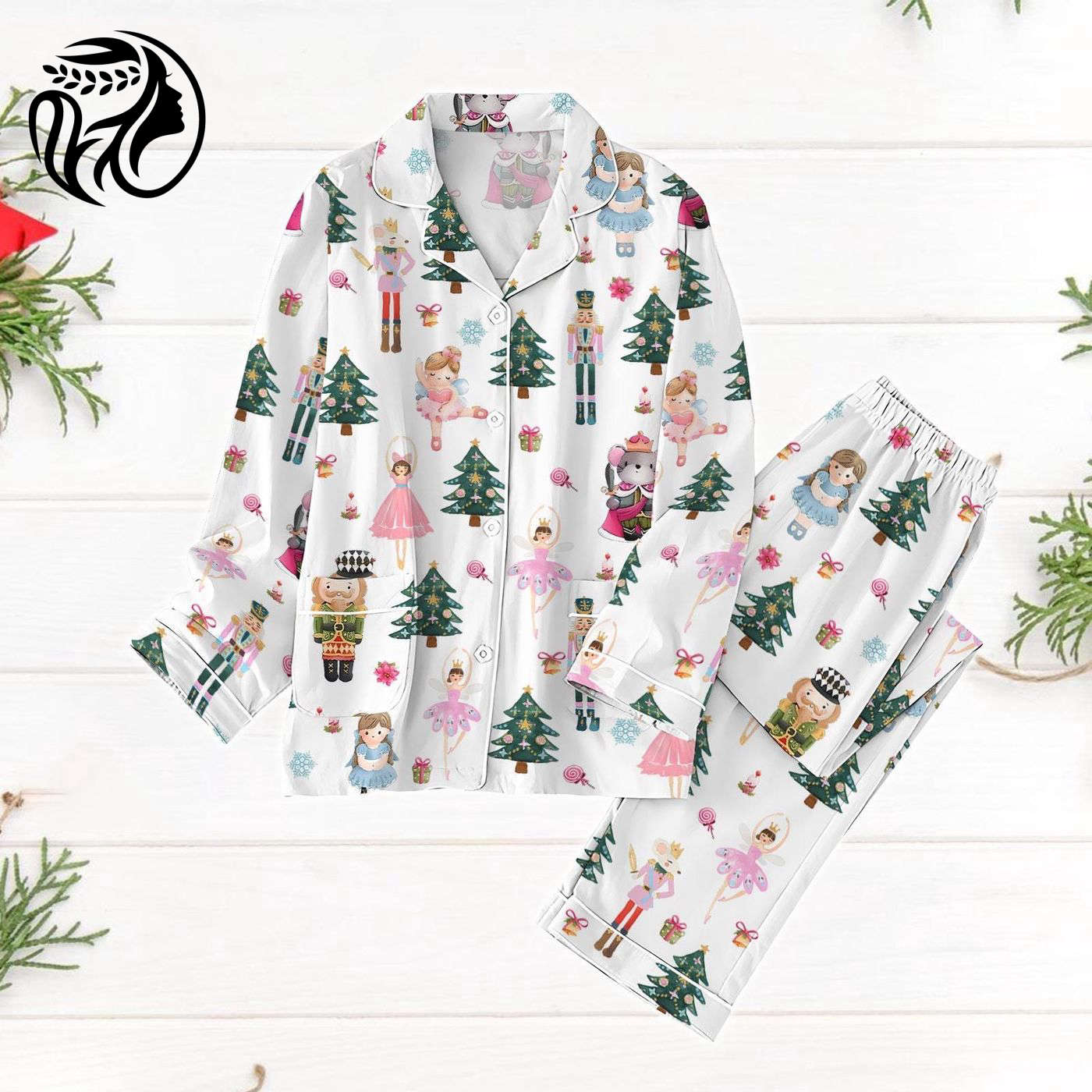 Magical Nutcracker Movie Xmas Pajamas – Ballet Set Flute Holiday Perfect Christmas Gift