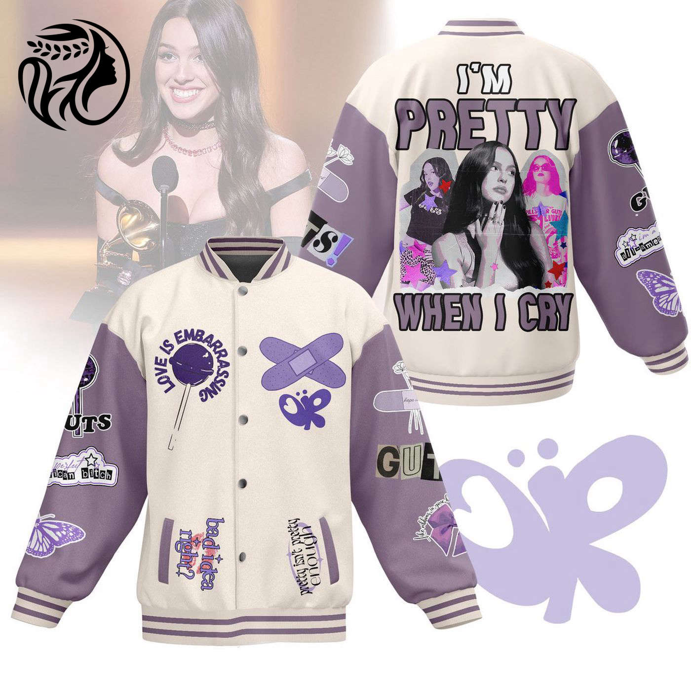 Olivia Rodrigo New Premium Baseball Jacket Gift For Fan