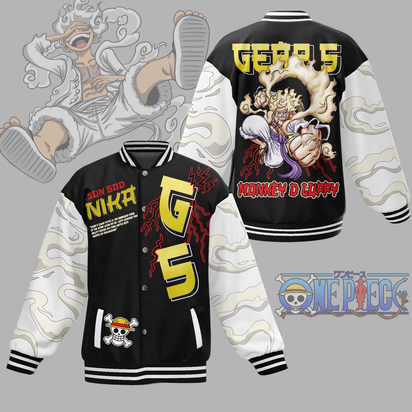 One Piece New Premium Baseball Jacket Gift For Fan