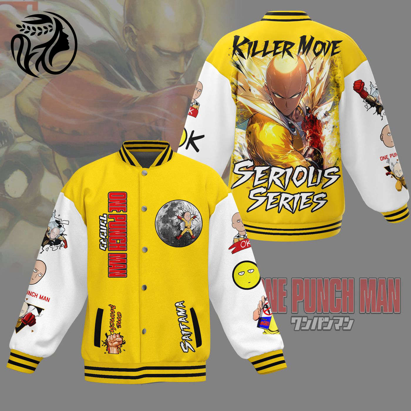 One Punch Man New Premium Baseball Jacket Gift For Fan