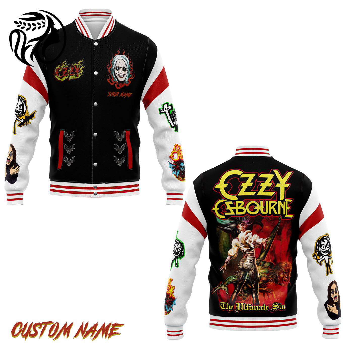 Ozzy Osbourne New Premium Baseball Jacket Gift For Fan