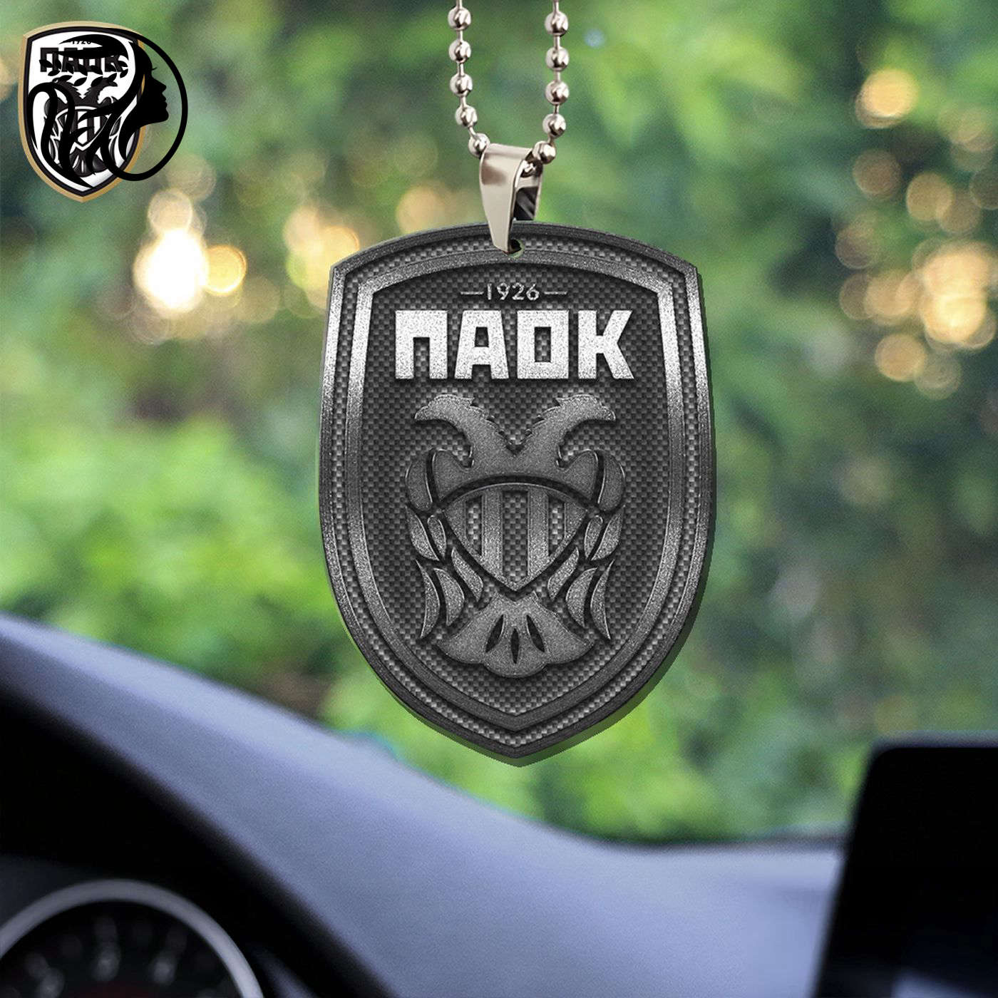 PAOK FC Custom Shape-sided Acrylic Car Ornament Gift