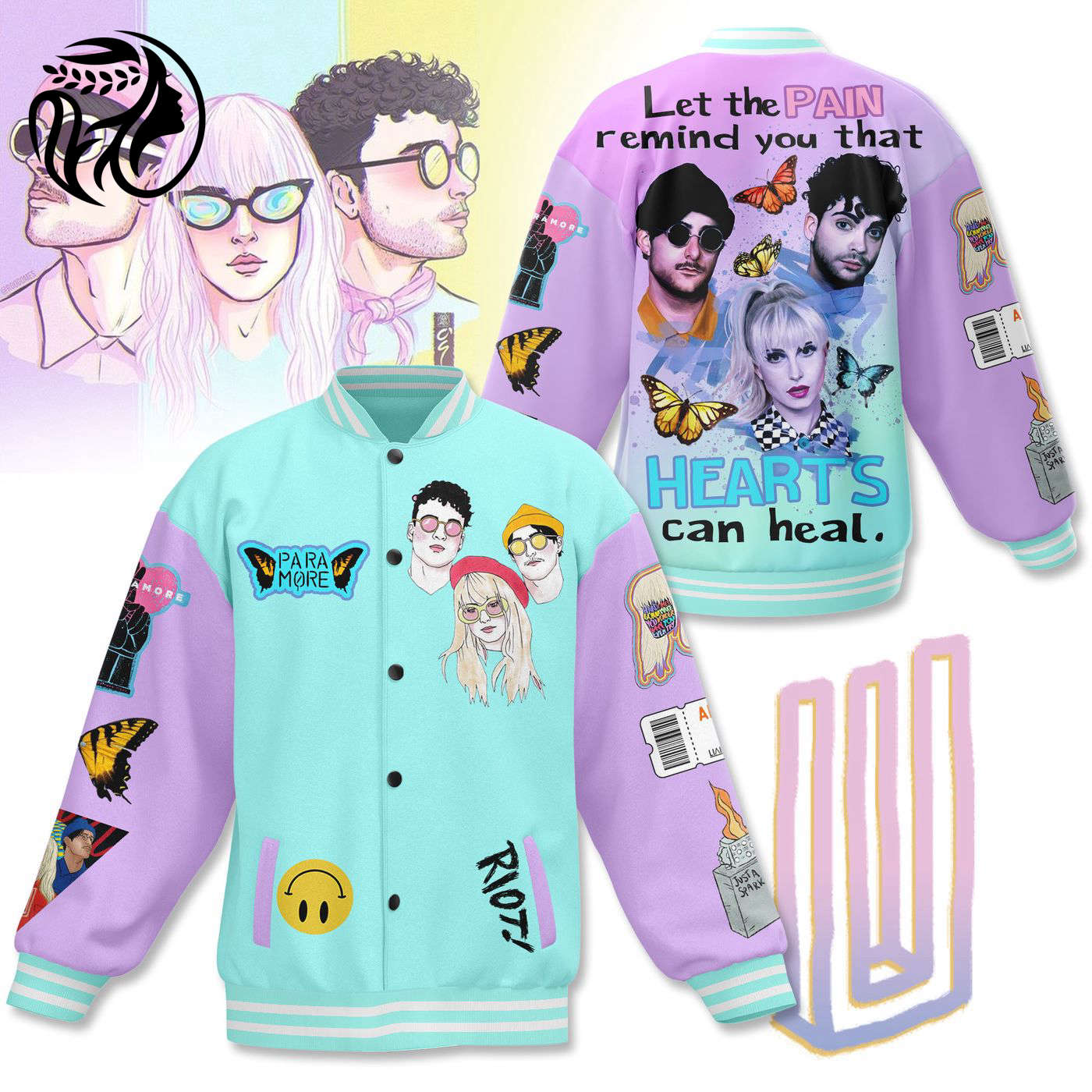 Paramore New Premium Baseball Jacket Gift For Fan