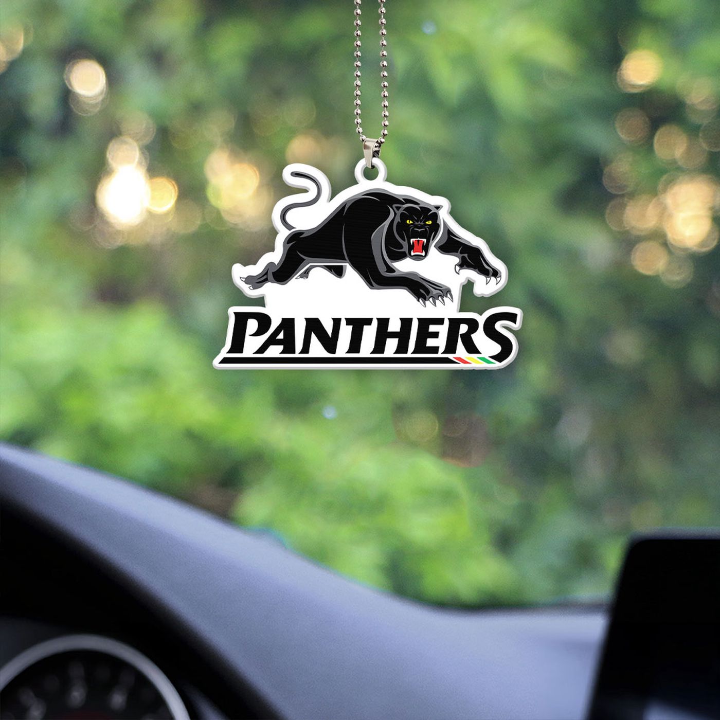 Penrith Panthers Custom shape-sided Acrylic Car Ornament Gift