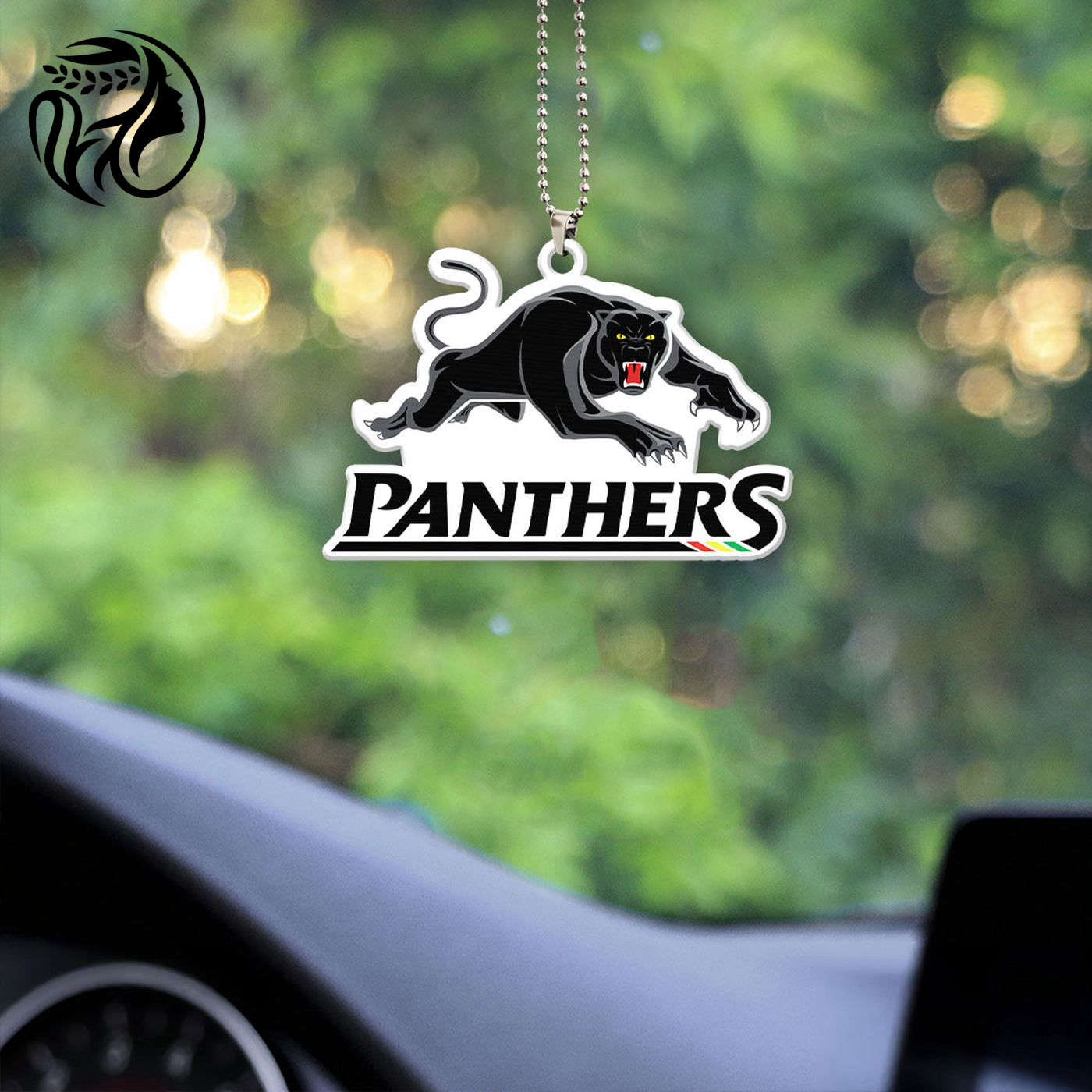 Penrith Panthers Custom shape-sided Acrylic Car Ornament Gift