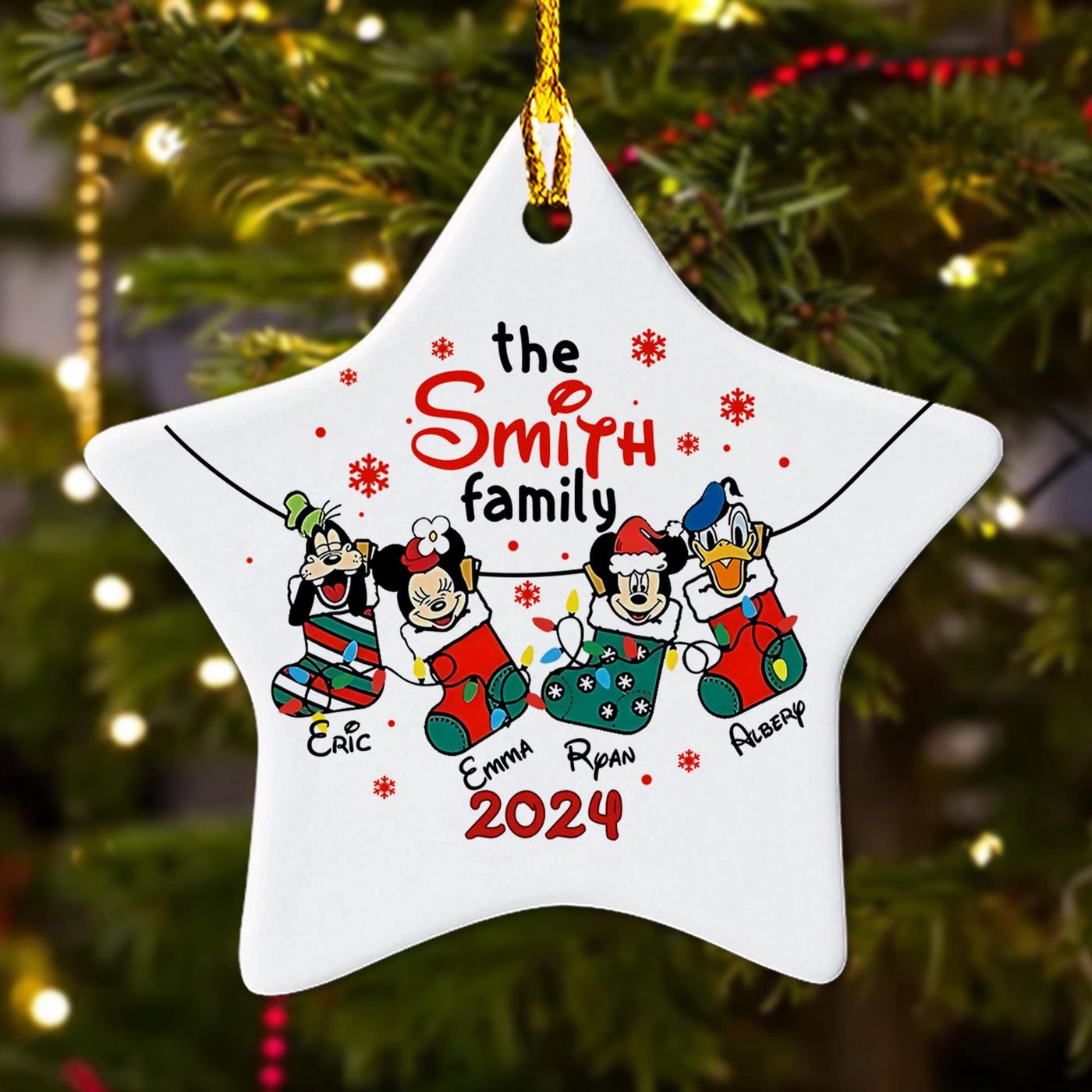 Customized 2024 Christmas Tree Ornament: Cute Mouse & Friend from US Cartoon Movie – Perfect Xmas Gift for Kids! Customized 2024 Christmas Tree Ornament: Cute Mouse & Friend from US Cartoon Movie – Perfect Xmas Gift for Kids!