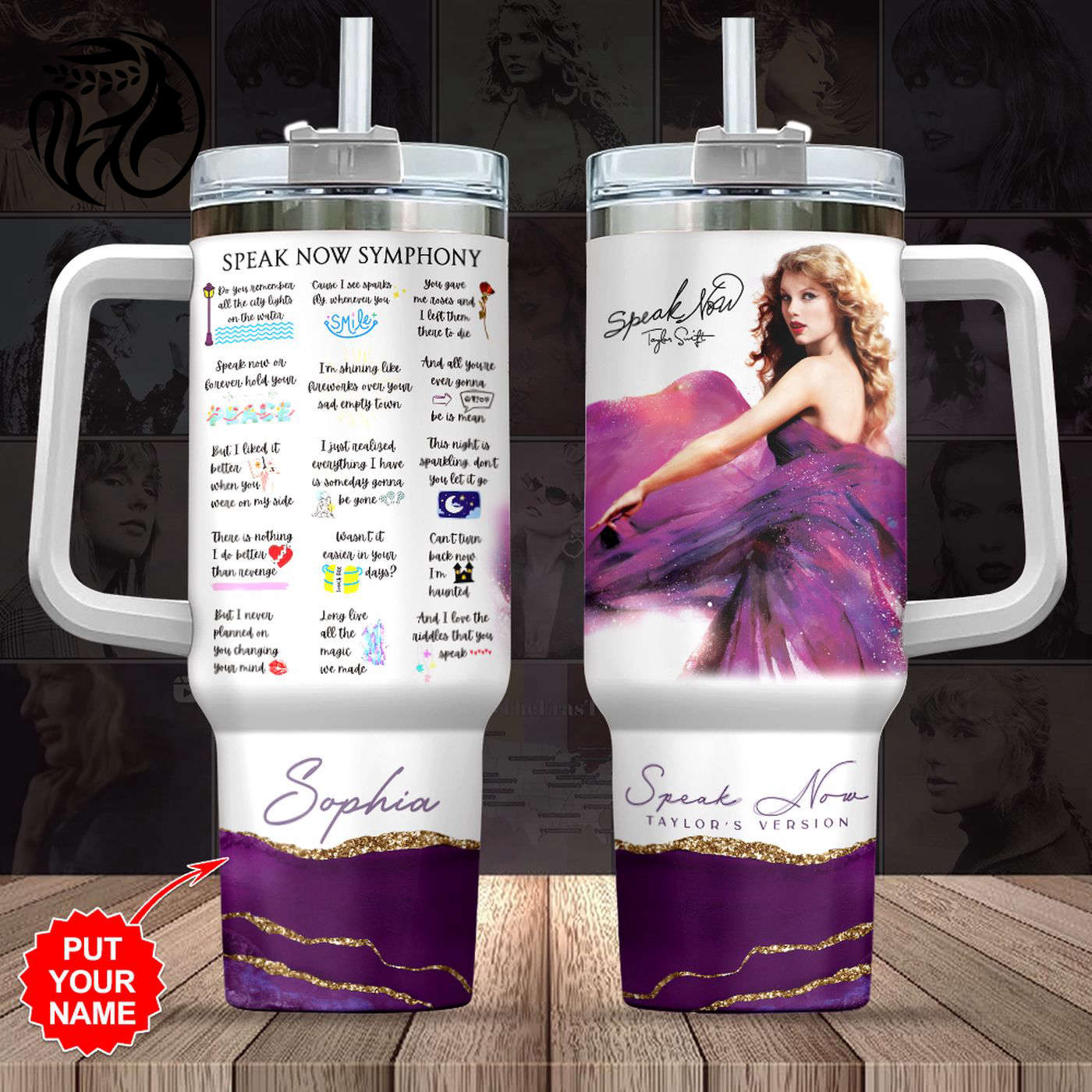 Custom Taylor Swiftoz Stanley Tumbler - Unique Gift for Fans