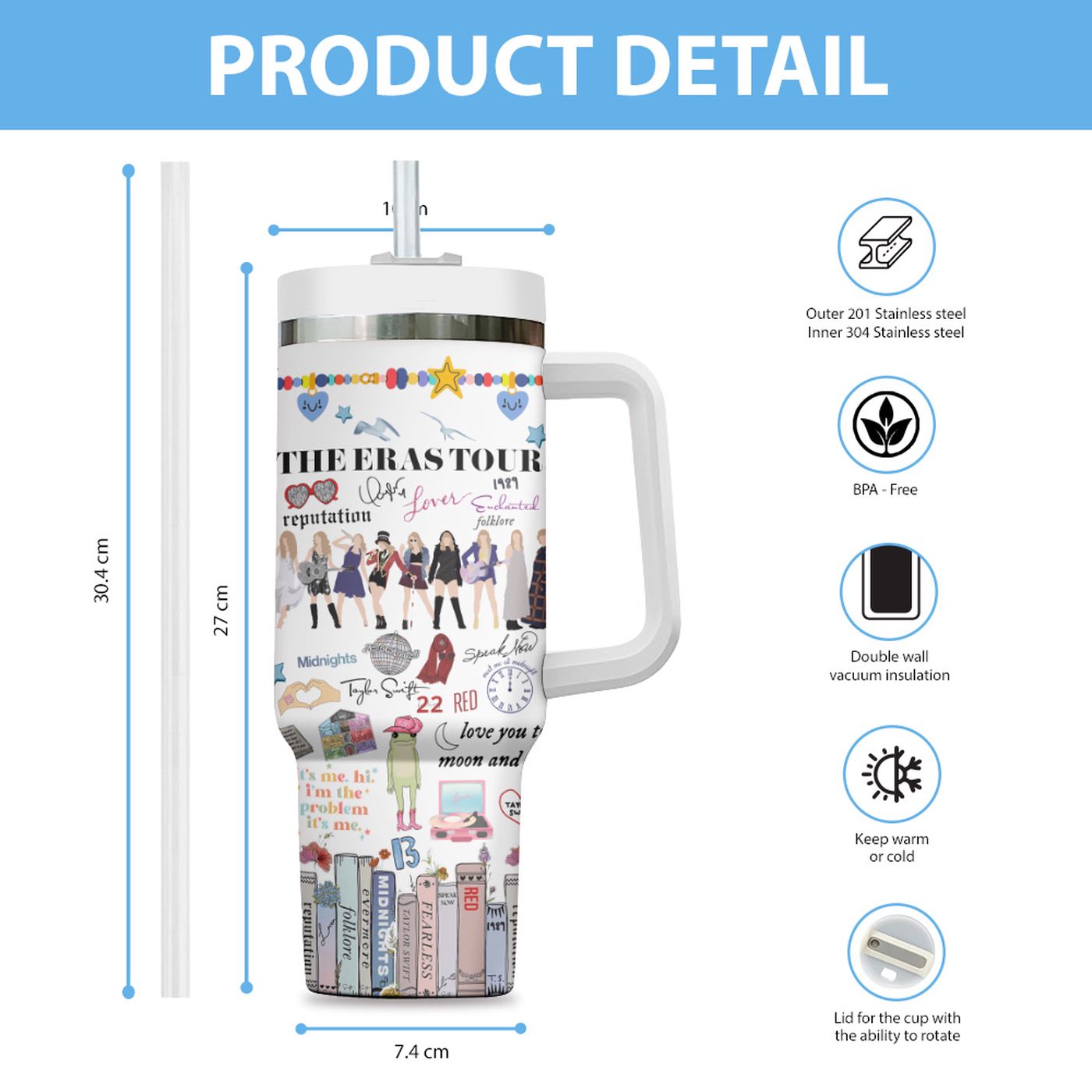 Custom Taylor Swiftoz Stanley Tumbler: Perfect Gift for Fans! Custom Taylor Swiftoz Stanley Tumbler: Perfect Gift for Fans!