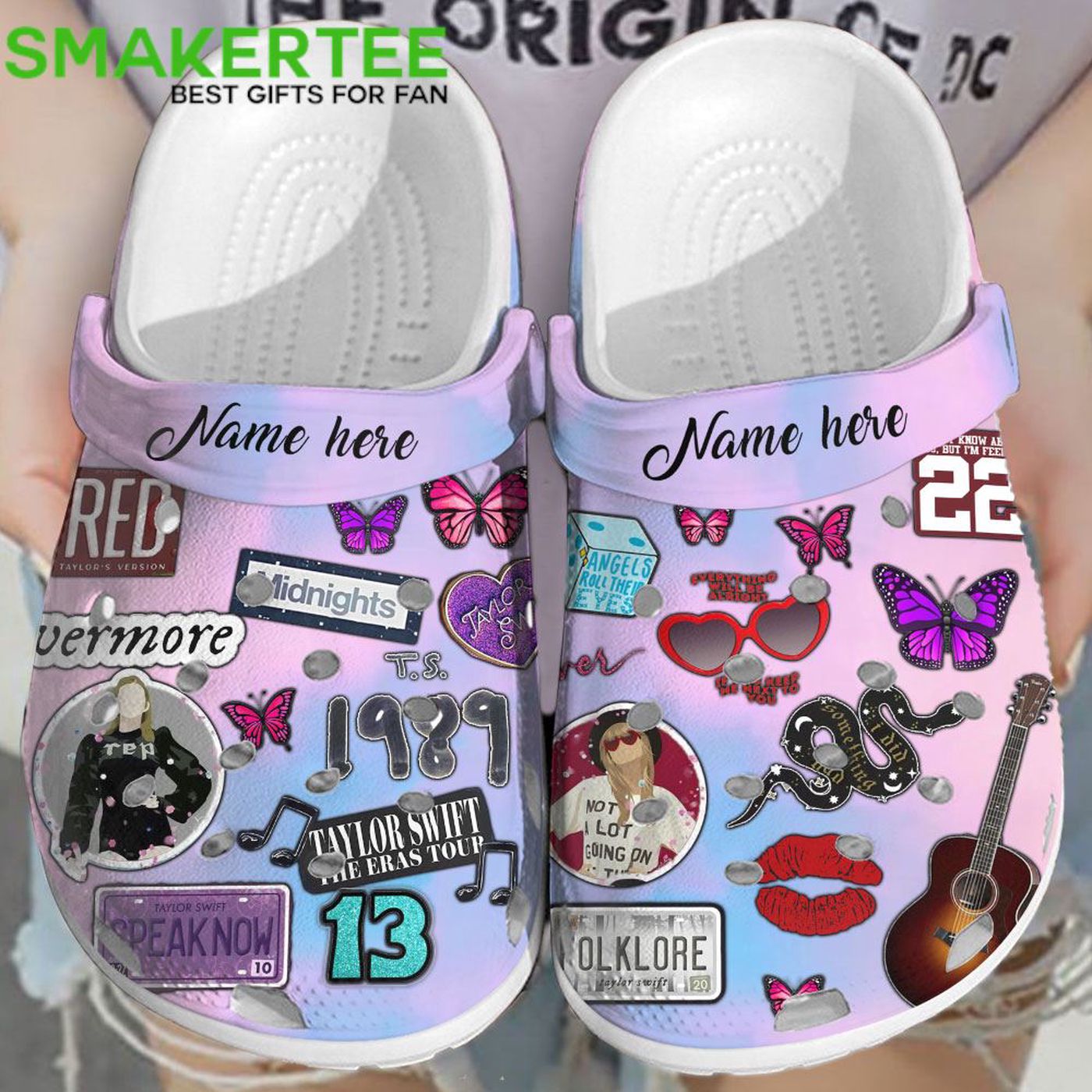 Get Your Own Taylor Swift Custom Crocs – Personalized Footwear for Swifties!