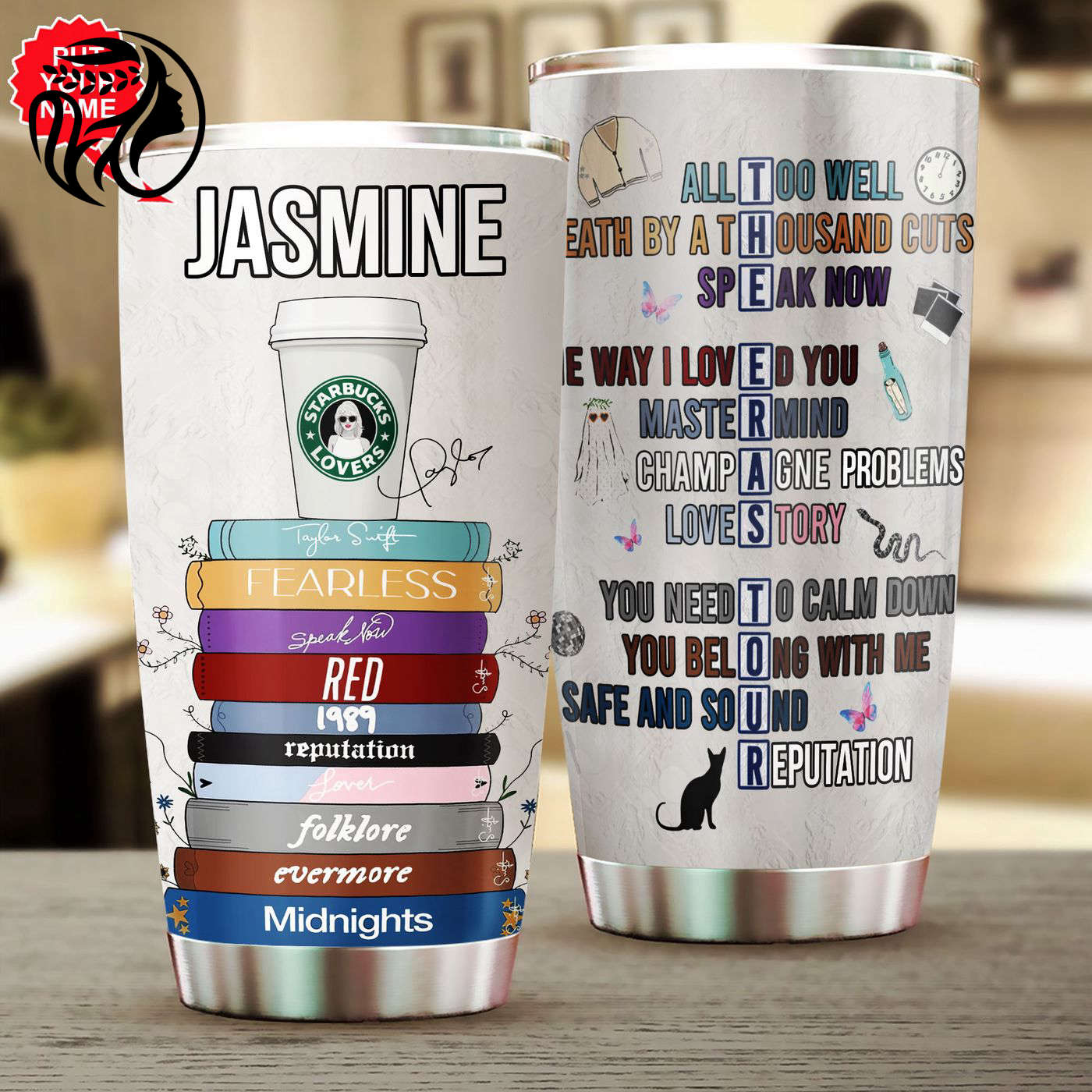 Customizable Taylor Swift Tumbler Cup - Perfect Gift for Fans
